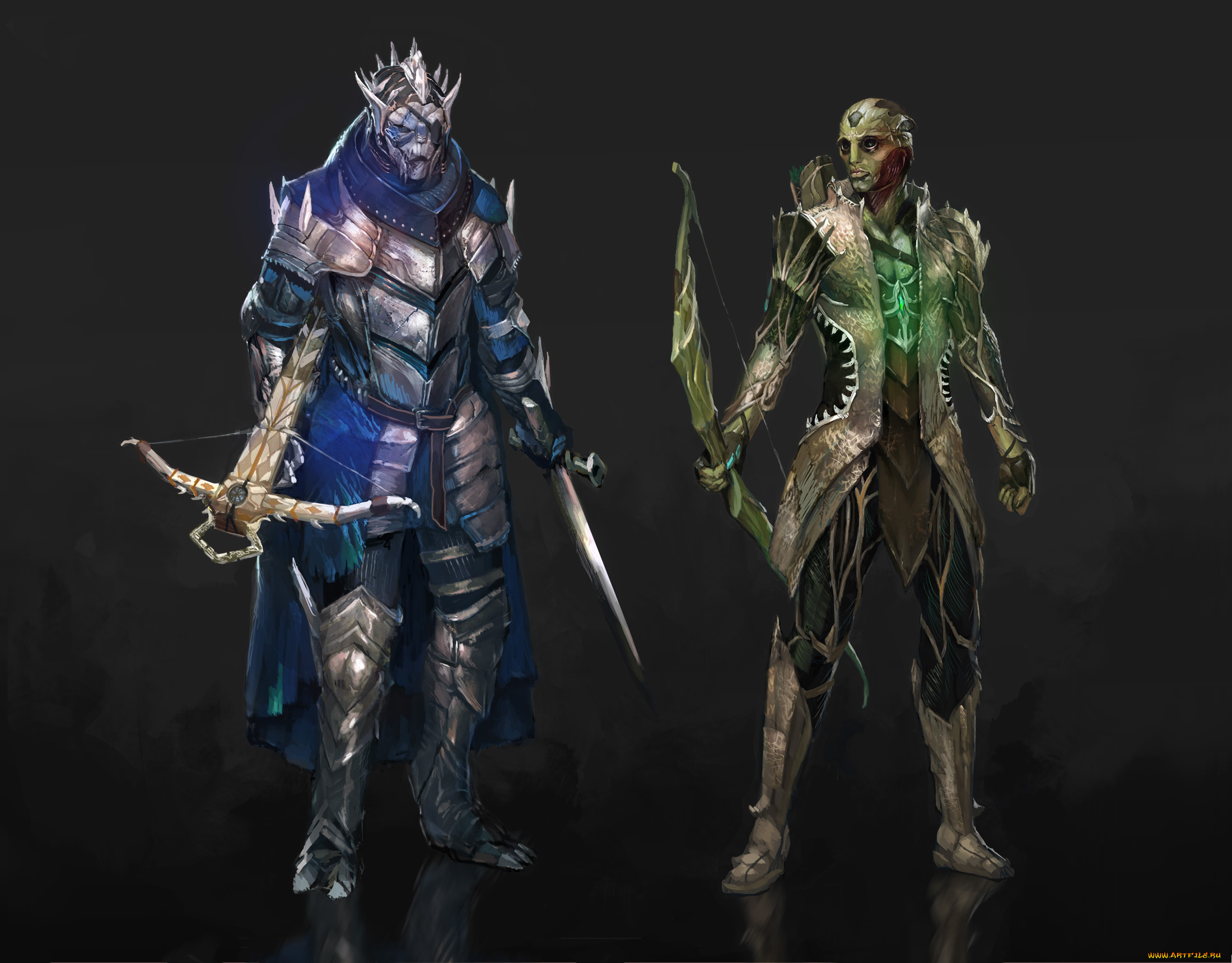 фэнтези, существа, арбалет