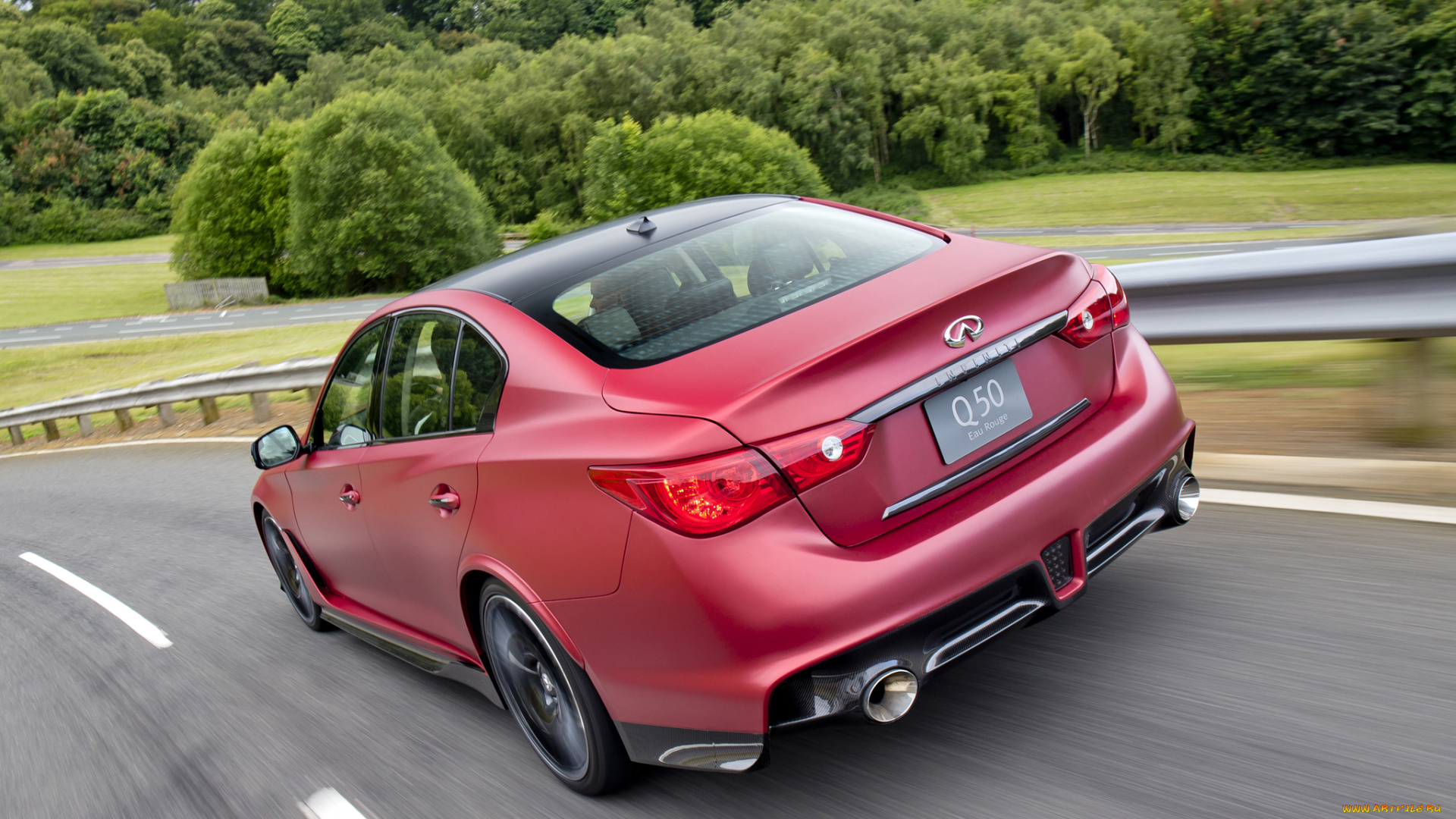 автомобили, infiniti, rouge, eau, q50, красный, concep