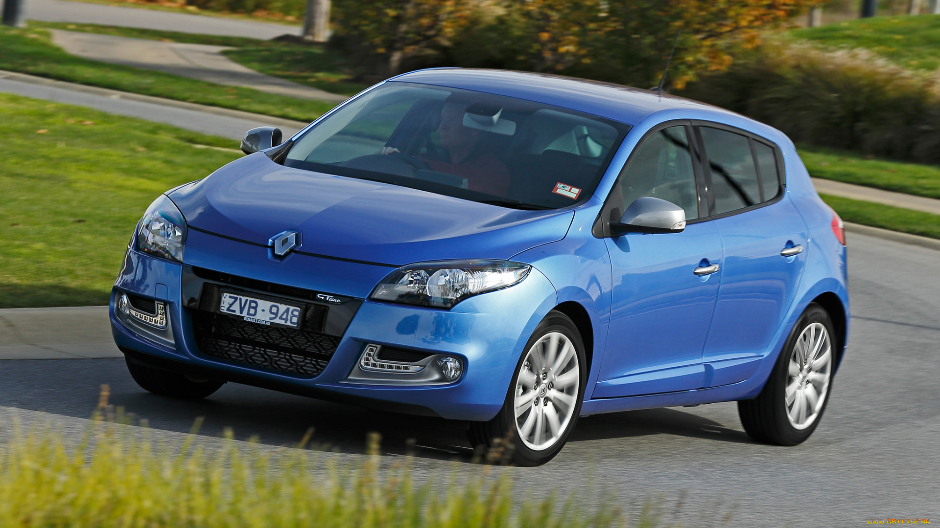 автомобили, renault, синий, line, gt, megane, au-spec