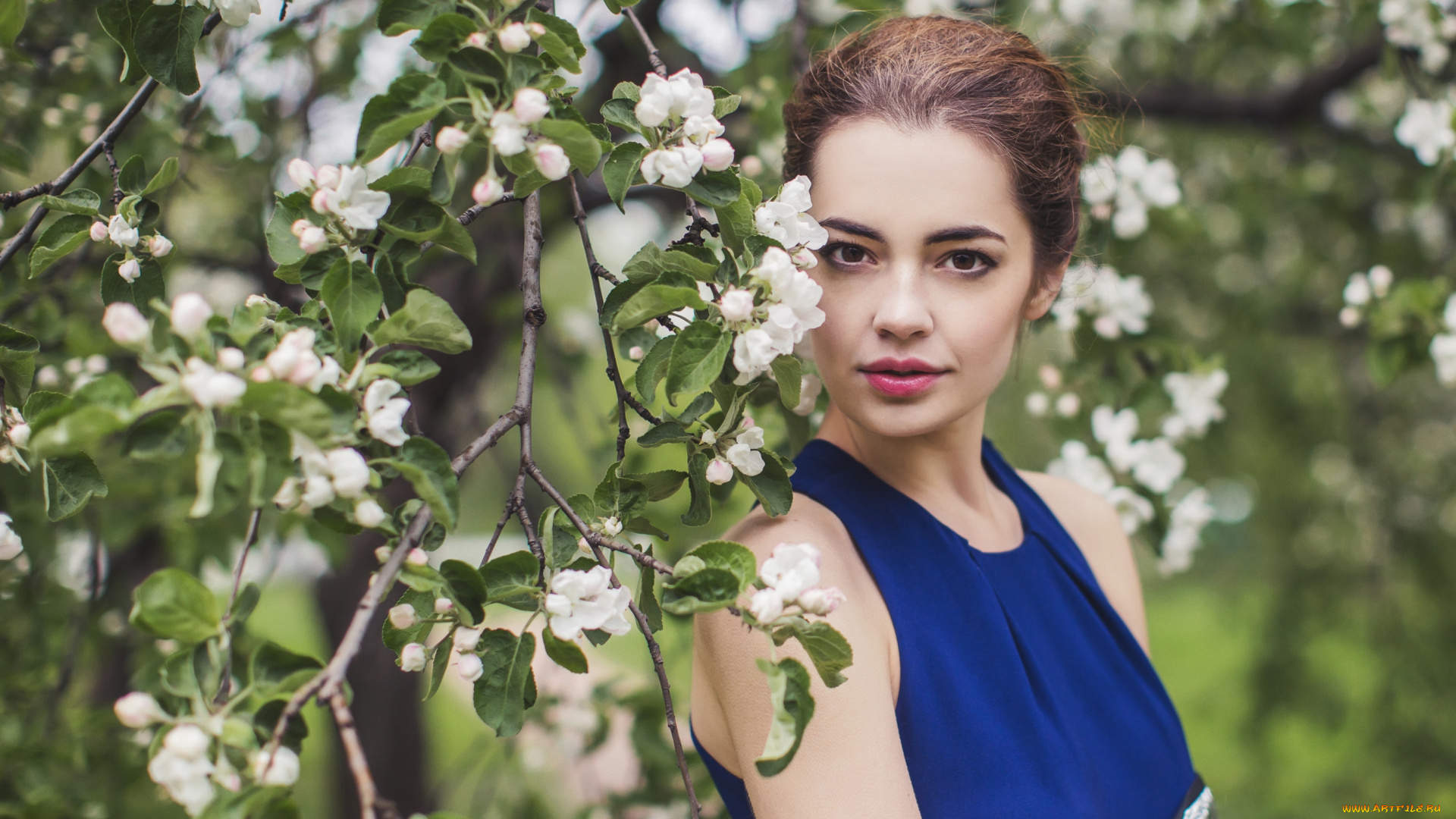 девушки, лидия, сергеева, весна