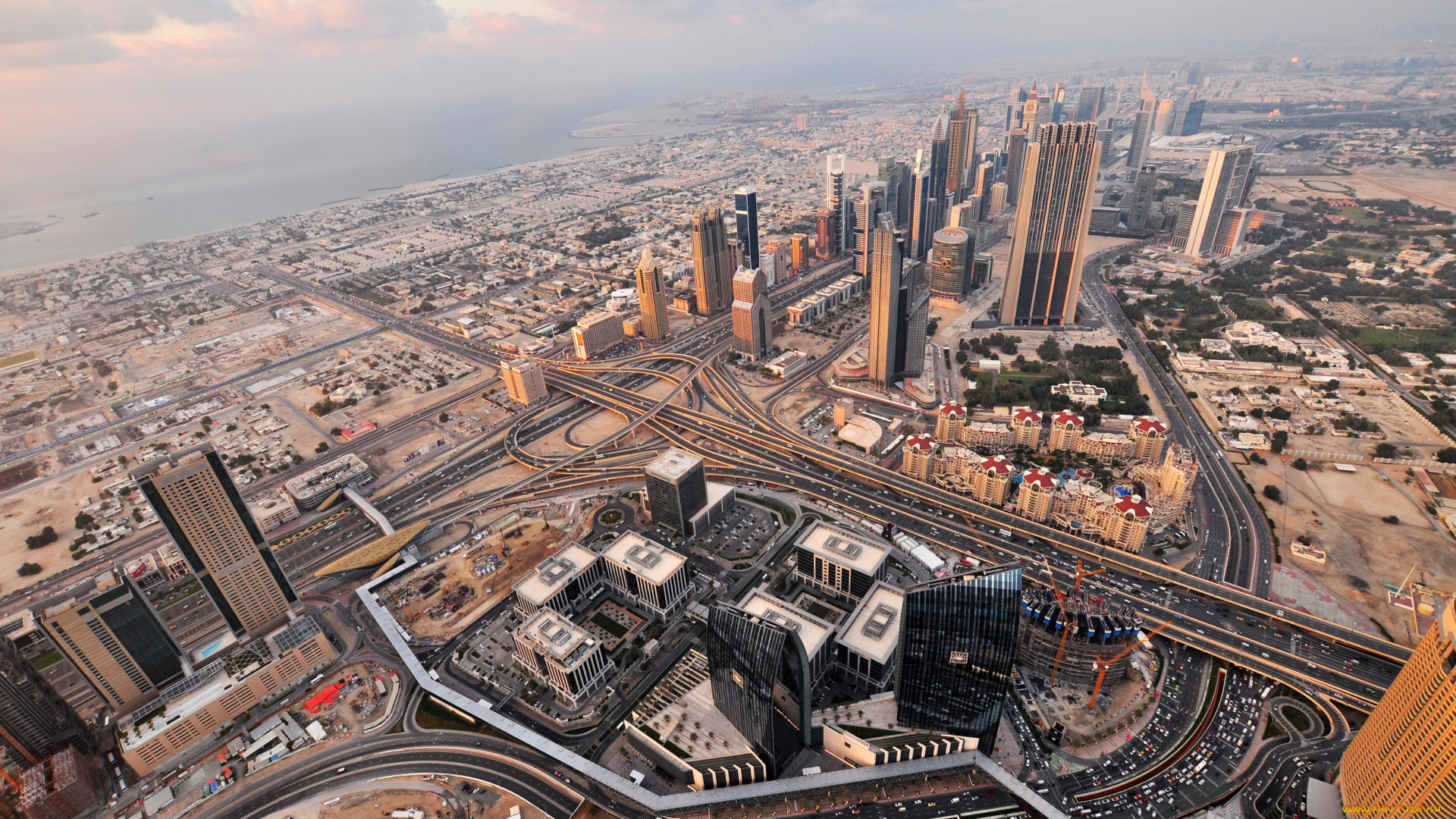 города, дубай, , оаэ, панорама, небоскребы, дома, dubai