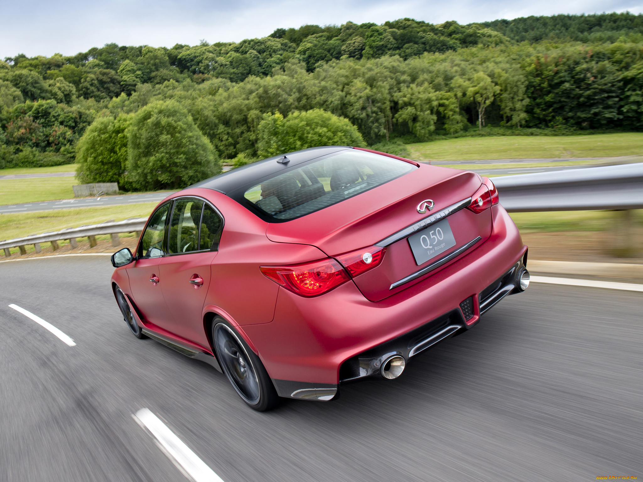 автомобили, infiniti, rouge, eau, q50, красный, concep