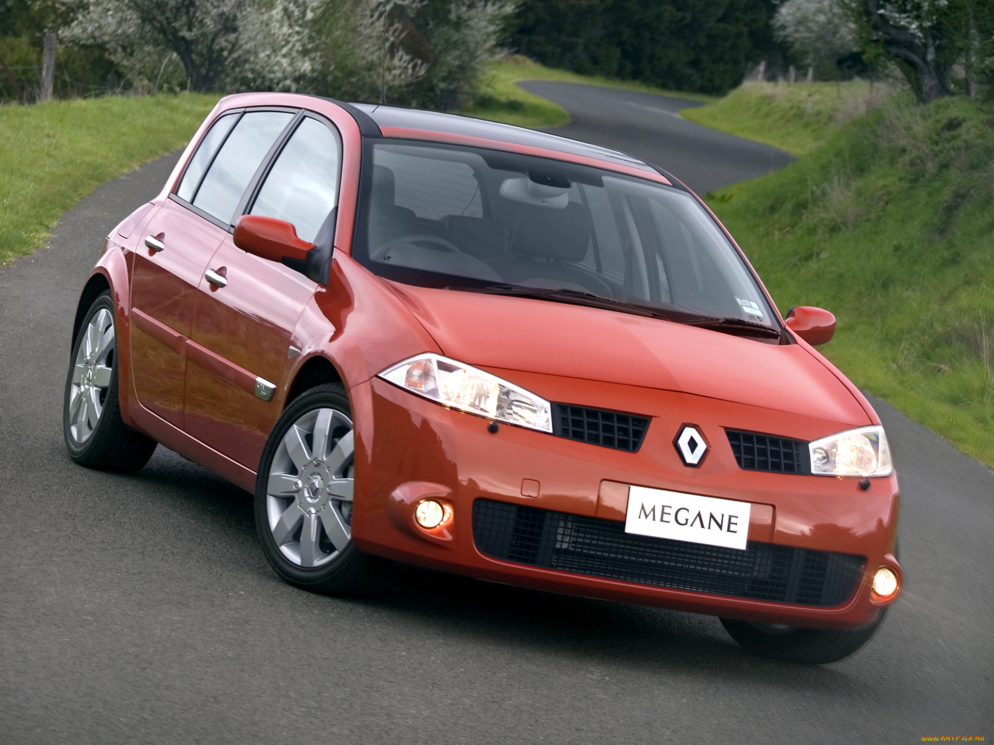 автомобили, renault, 2004г, au-spec, 5-door, rs, megane