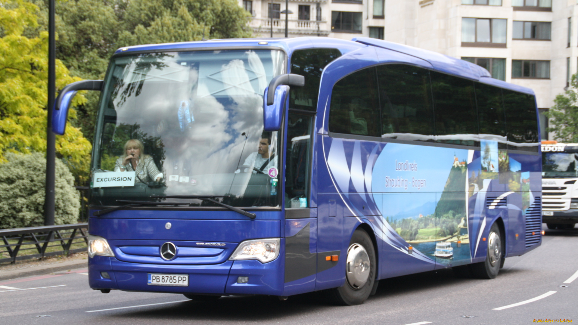 автомобили, автобусы, пассажирский, транспорт