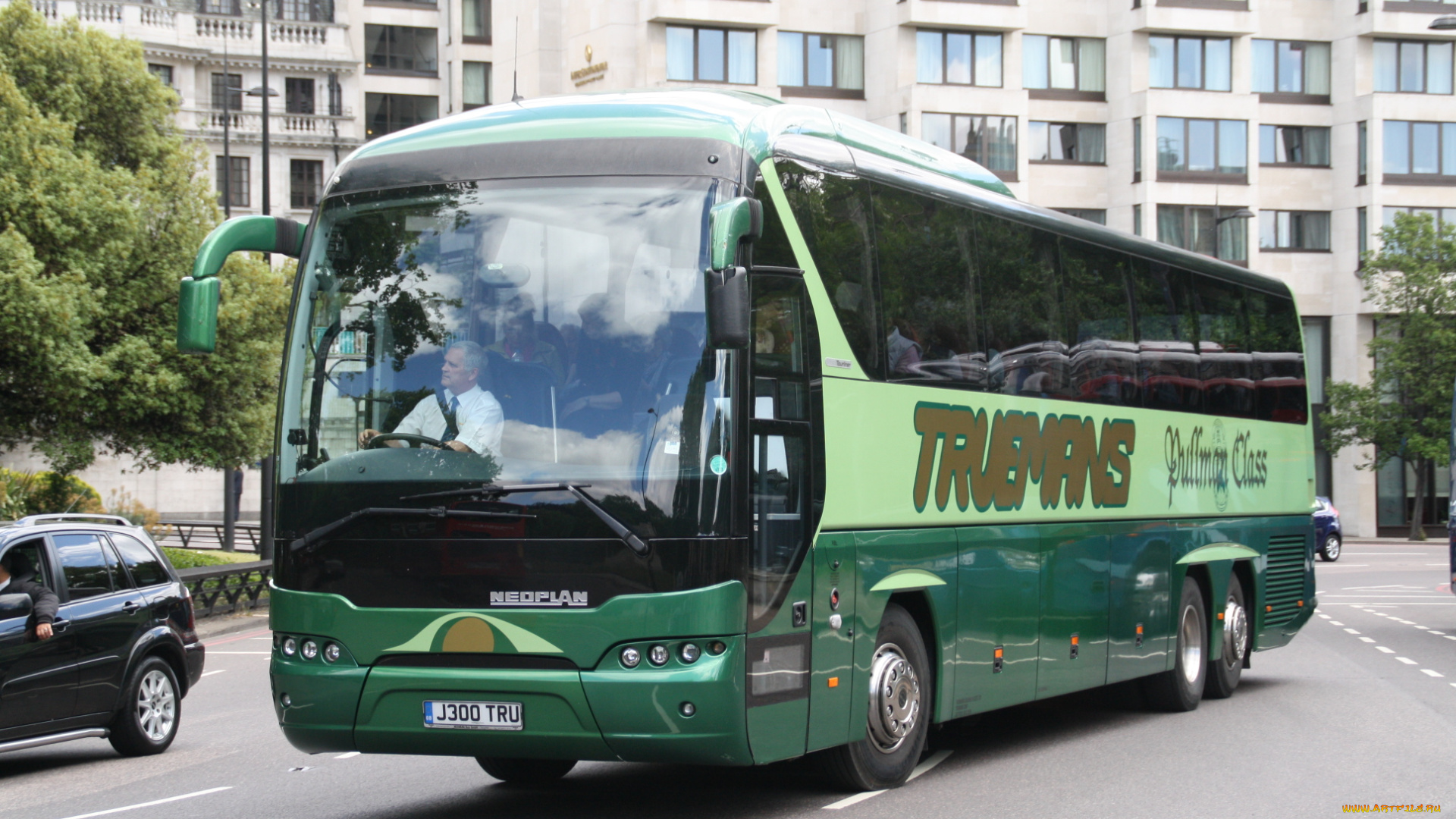 автомобили, автобусы, пассажирский, транспорт