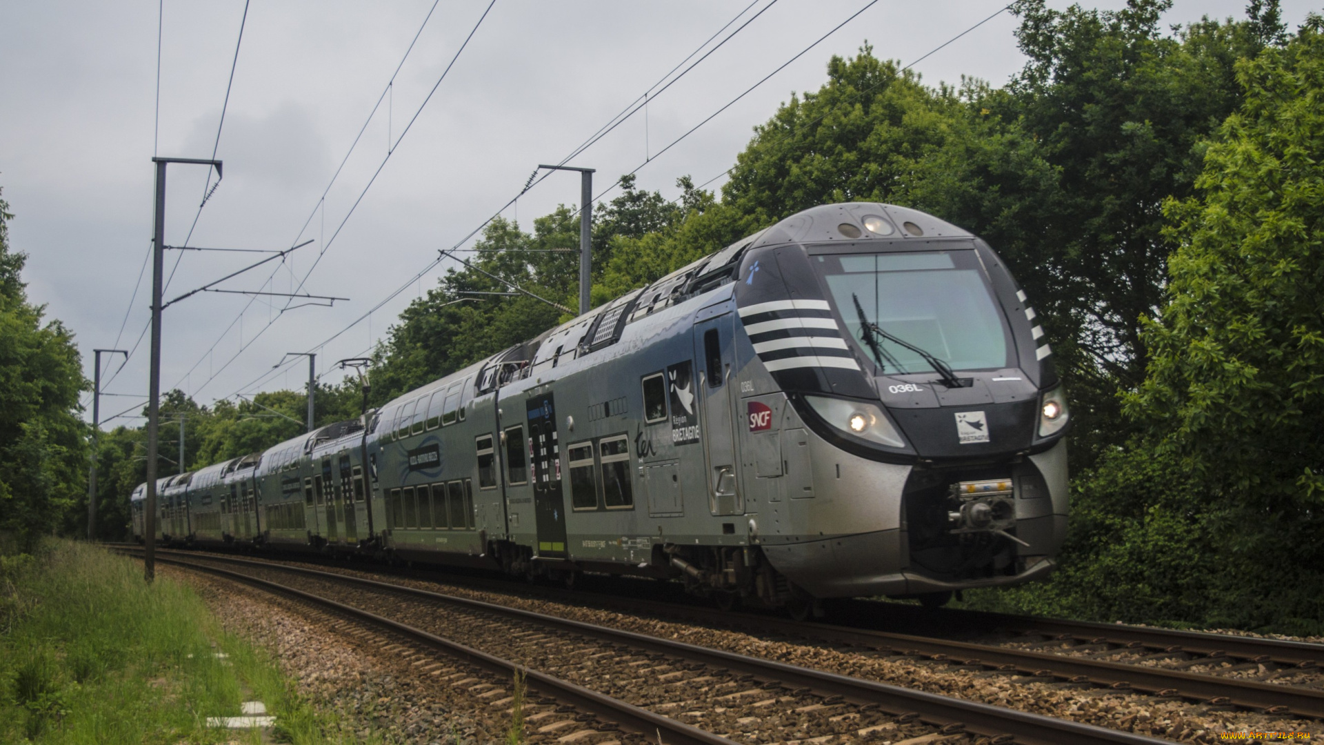 техника, поезда, железная, дорога, рельсы, локомотив, состав