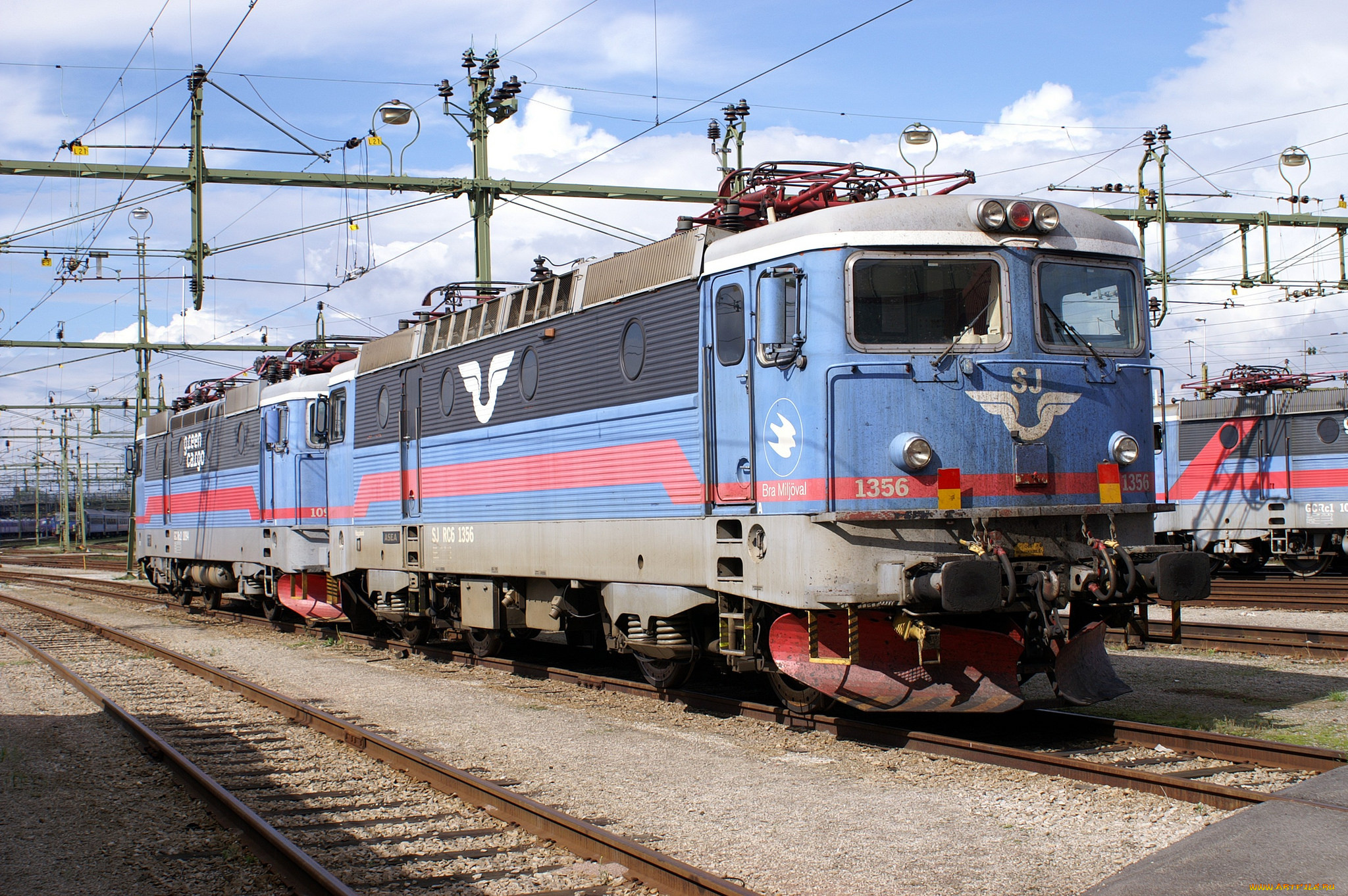 техника, электровозы, железная, дорога, рельсы, локомотив