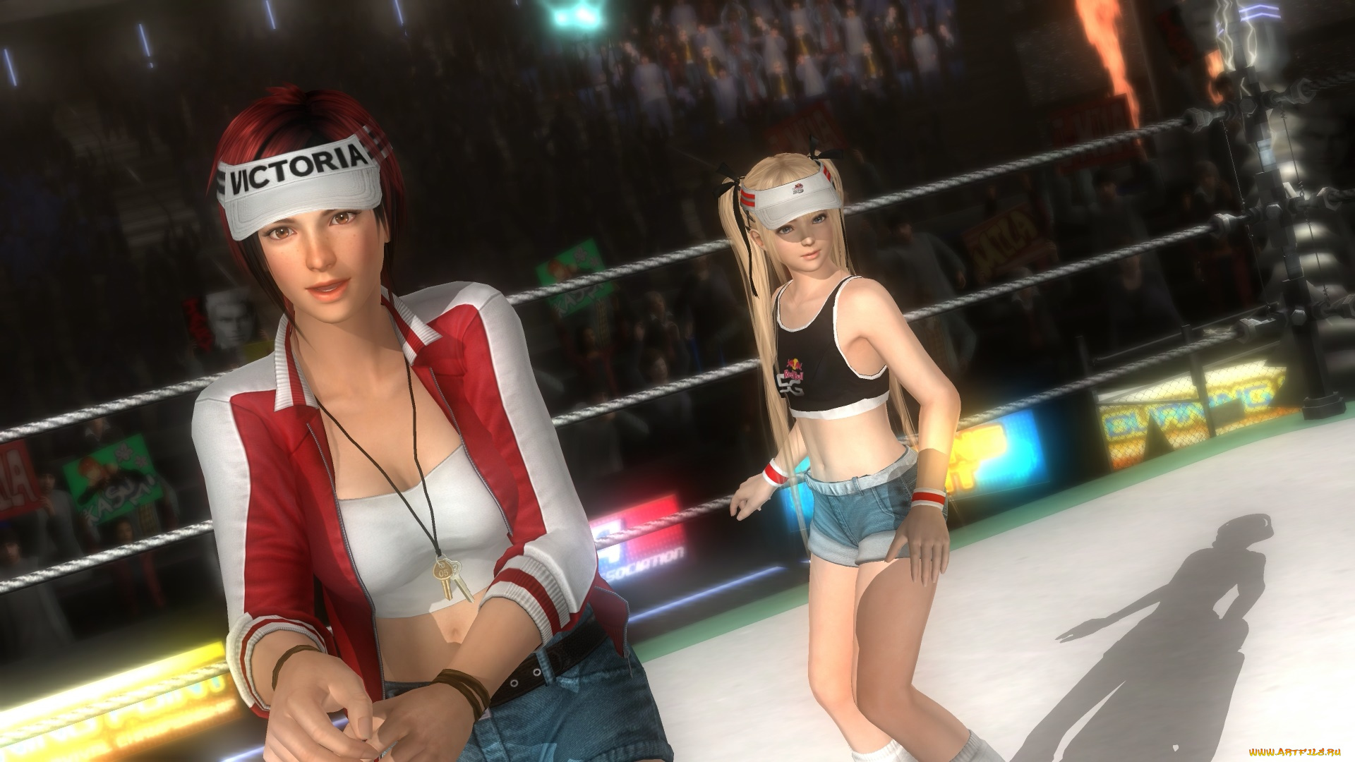 3д, графика, аниме, , anime, поза, девушки, фон, взгляд