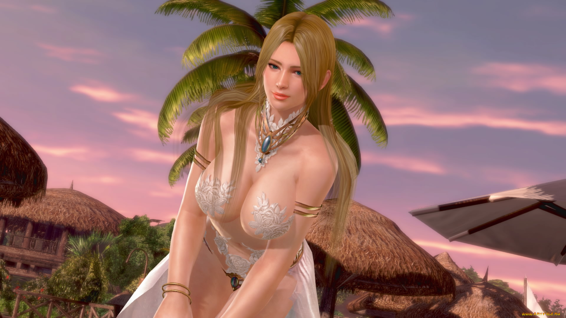 3д, графика, аниме, , anime, взгляд, фон, девушка