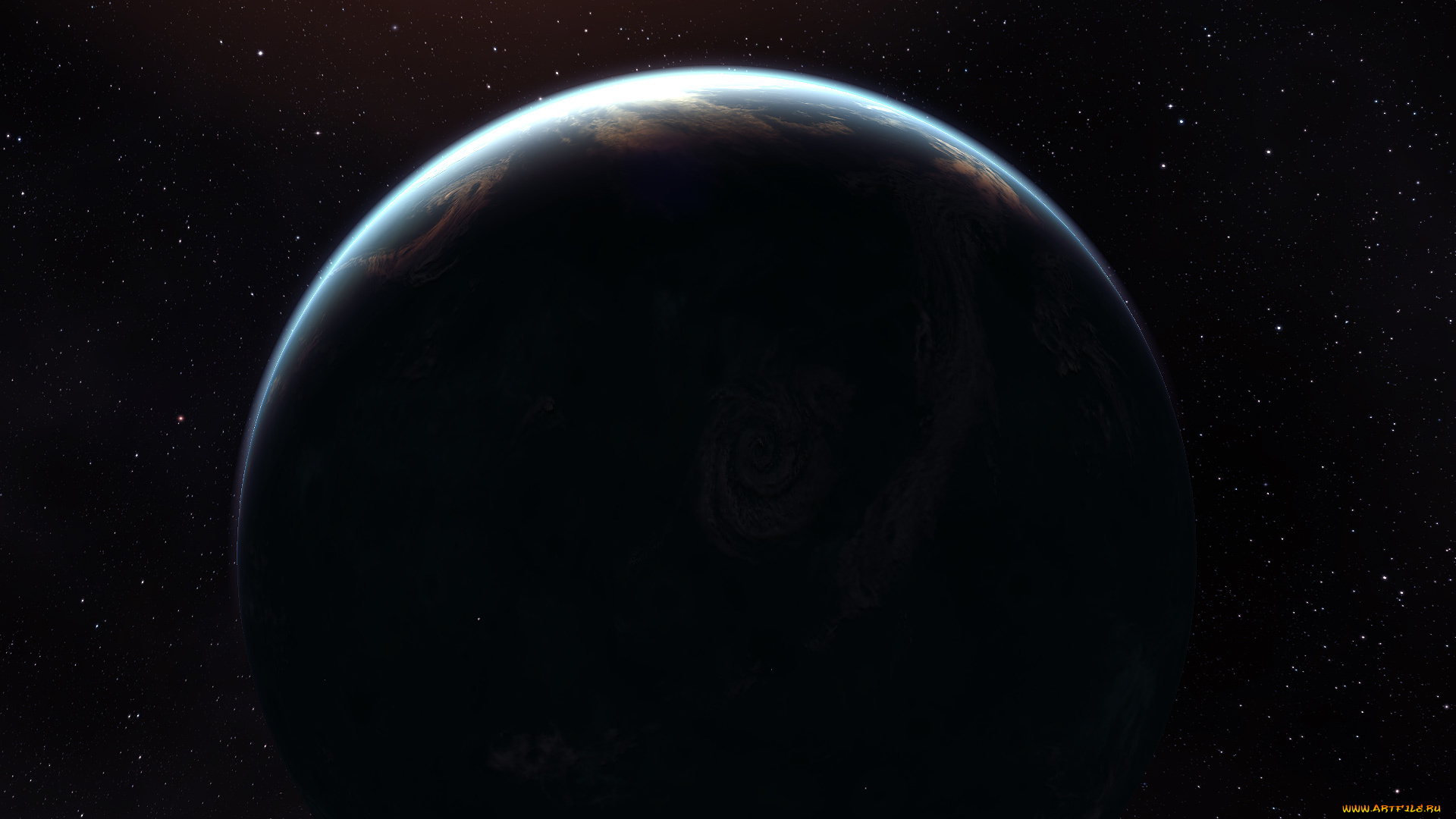 космос, арт, планеты, вселенная, звезды, галактика