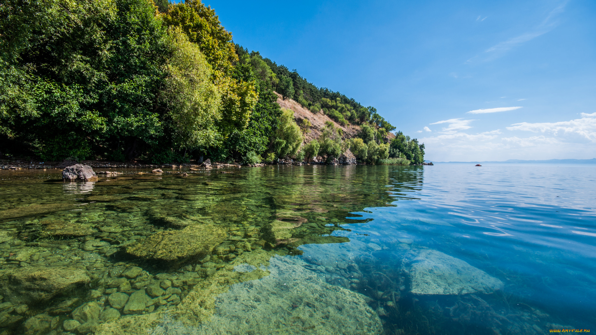 природа, побережье, берег, море