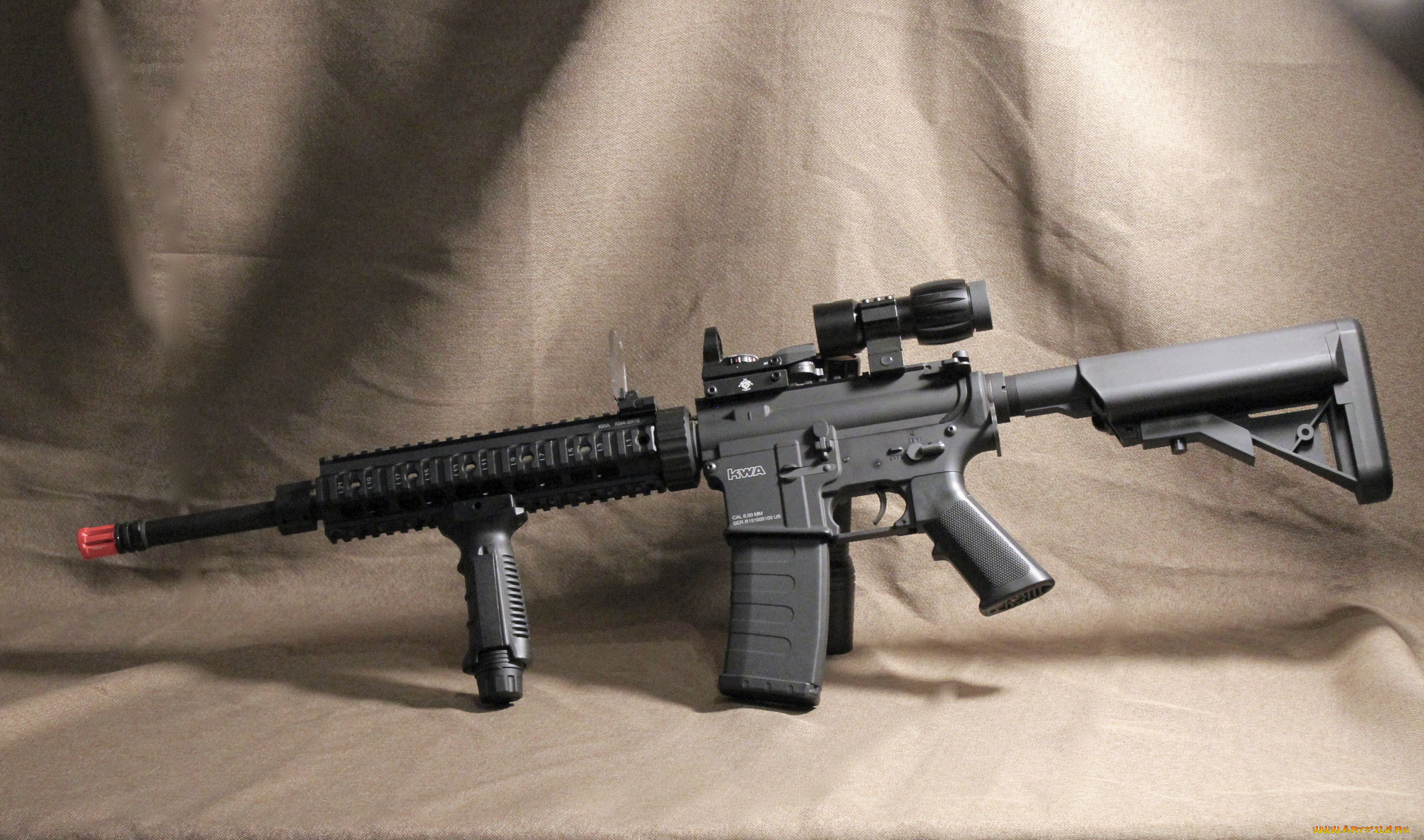оружие, автоматы, kwa, sr-10, фон