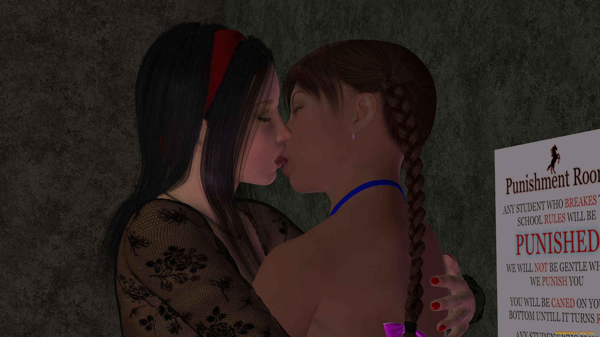 3д, графика, люди, , people, девушки, фон, взгляд