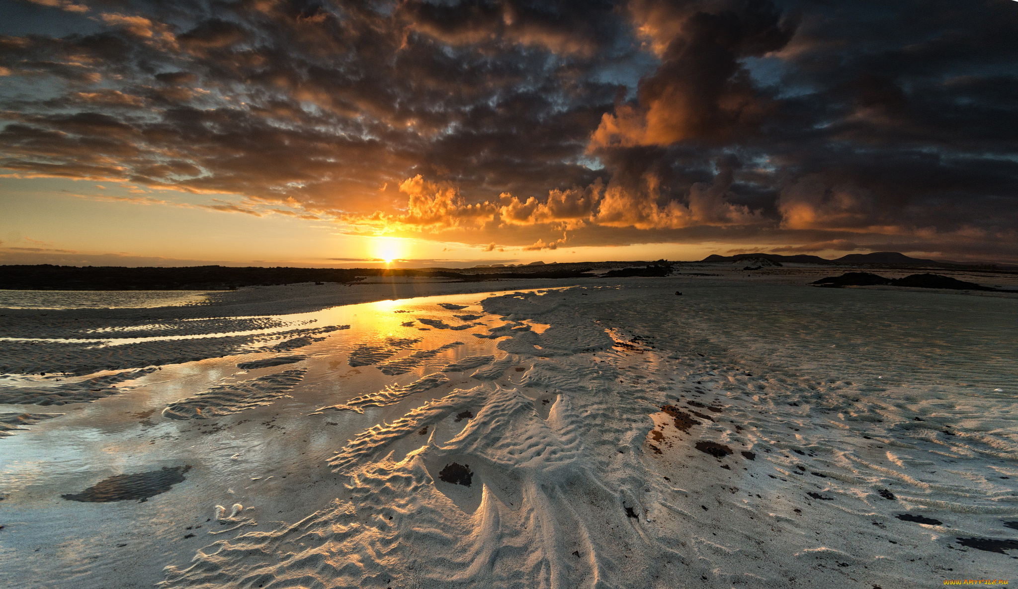 природа, побережье, море, берег