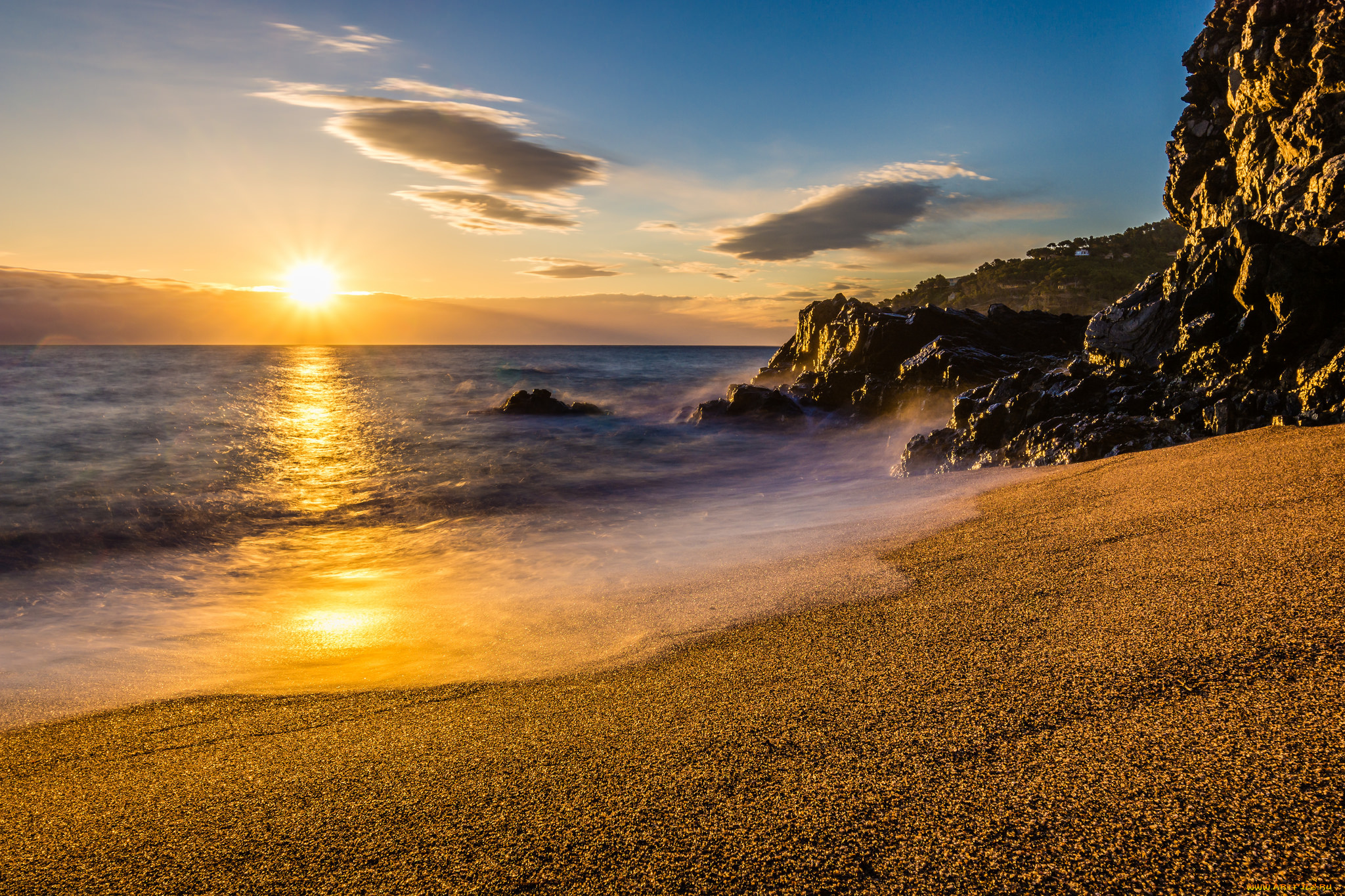 природа, восходы, закаты, рассвет