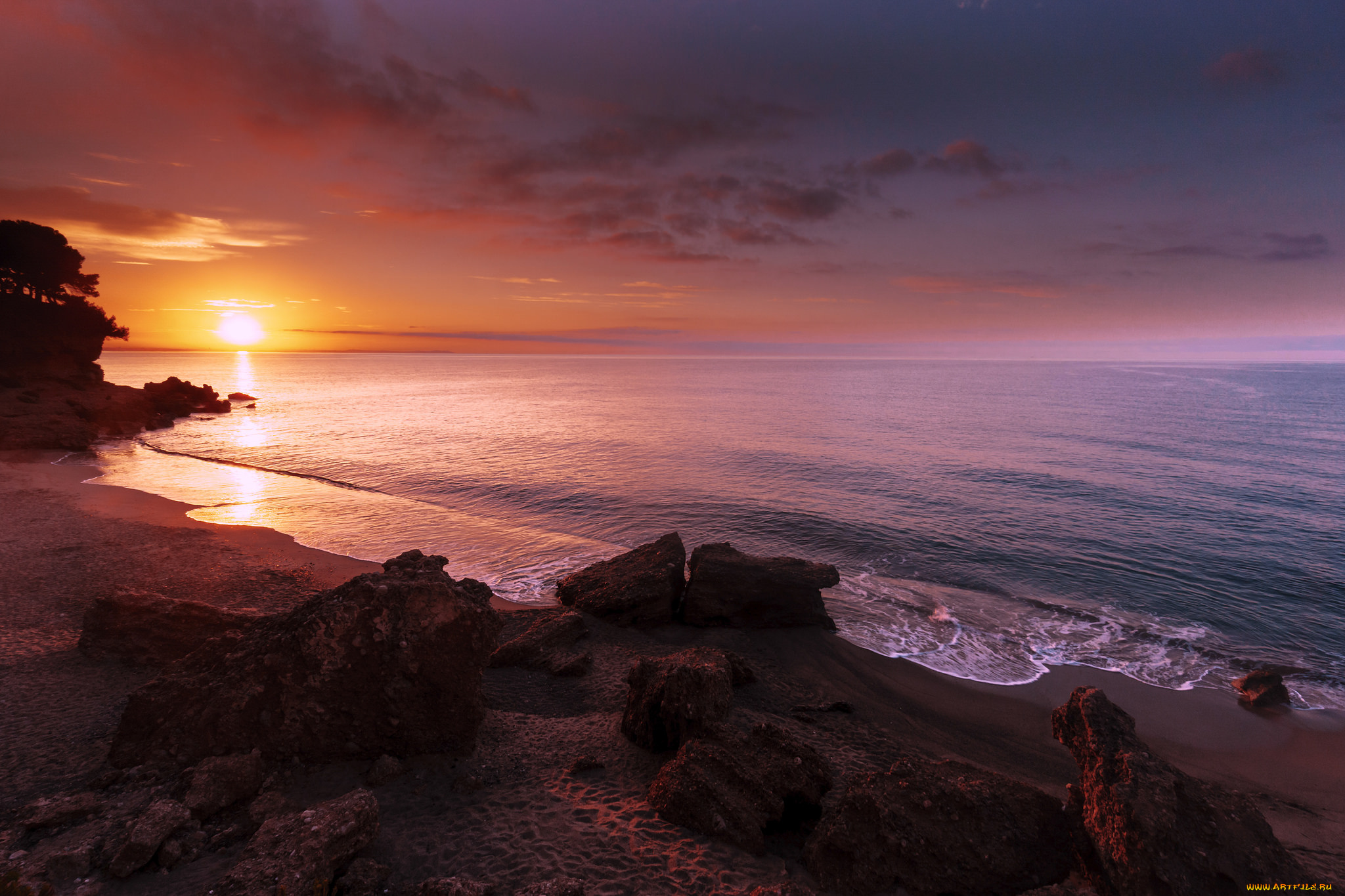 природа, восходы, закаты, рассвет