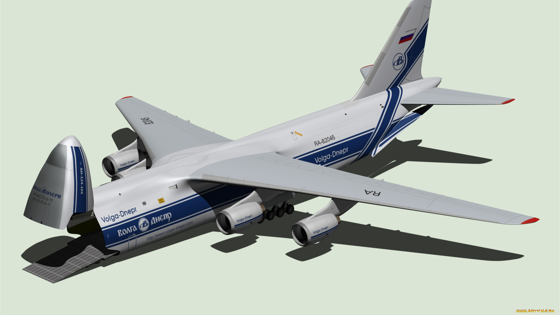 авиация, 3д, рисованые, v-graphic, фон, самолет