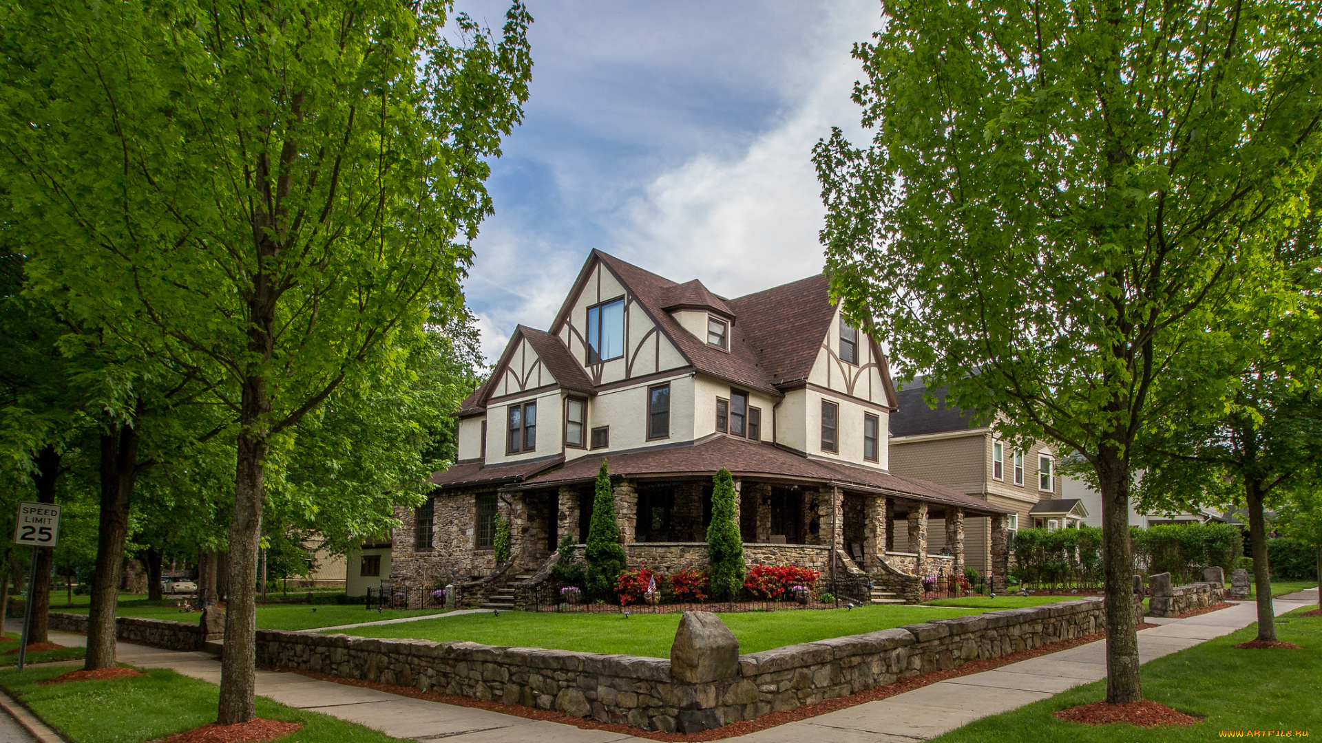 города, -, здания, , дома, дом, загородный