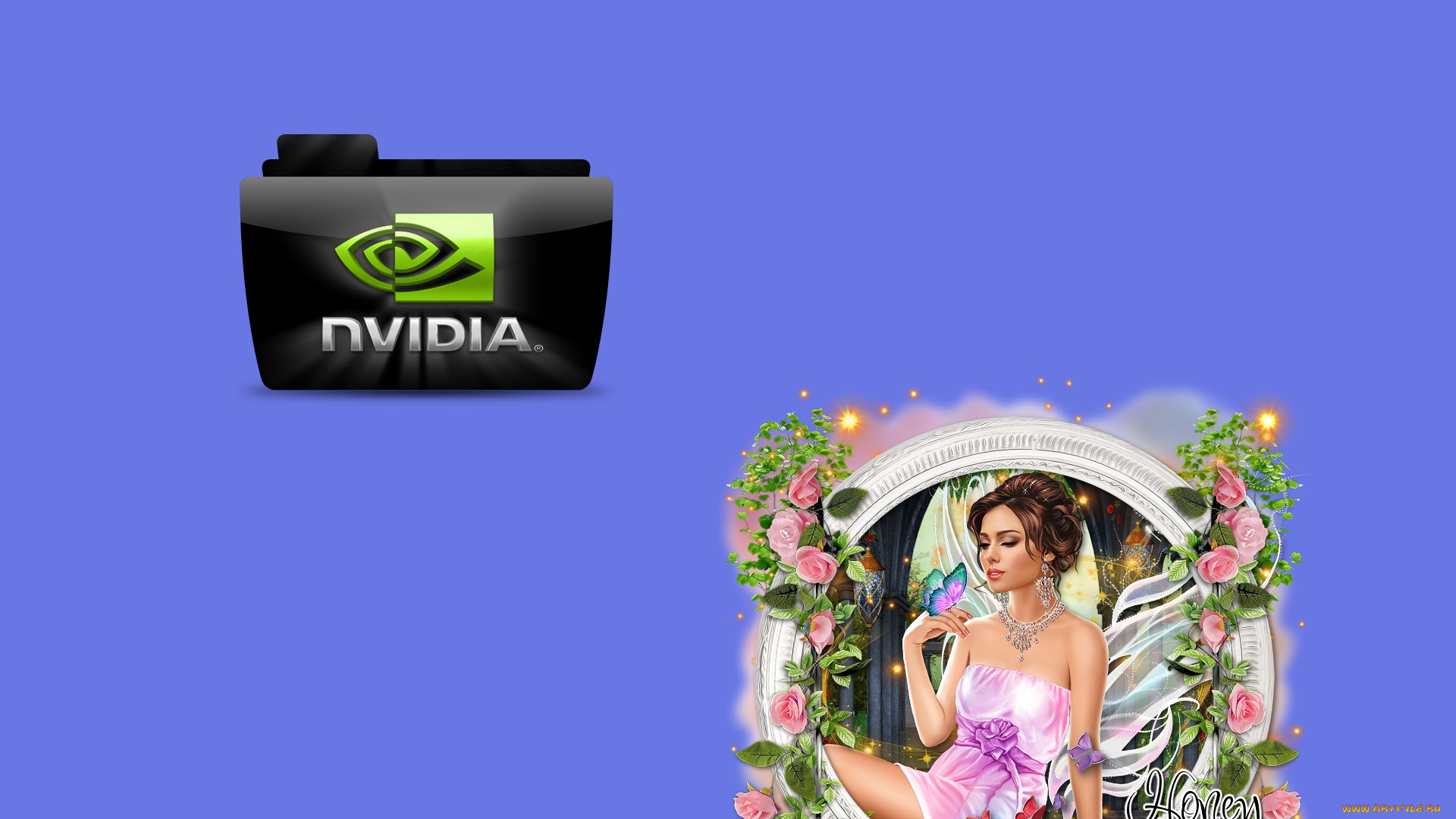 компьютеры, nvidia, логотип, фон