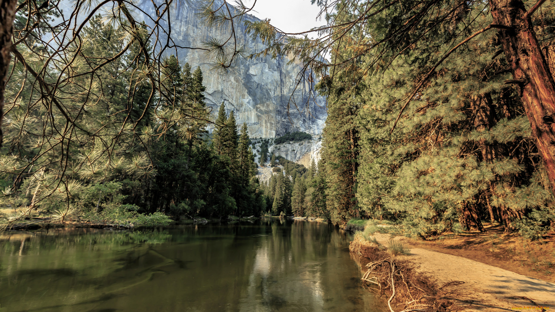 природа, реки, озера, простор