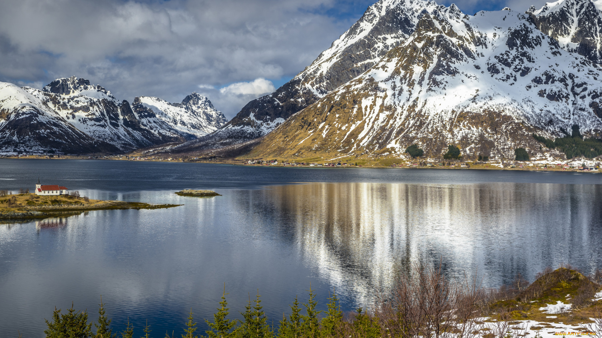 природа, реки, озера, река, лес