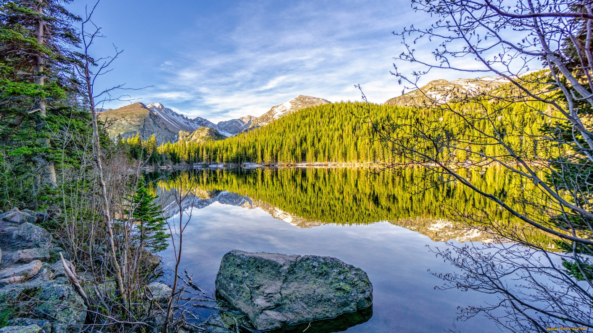 природа, реки, озера, река, лес