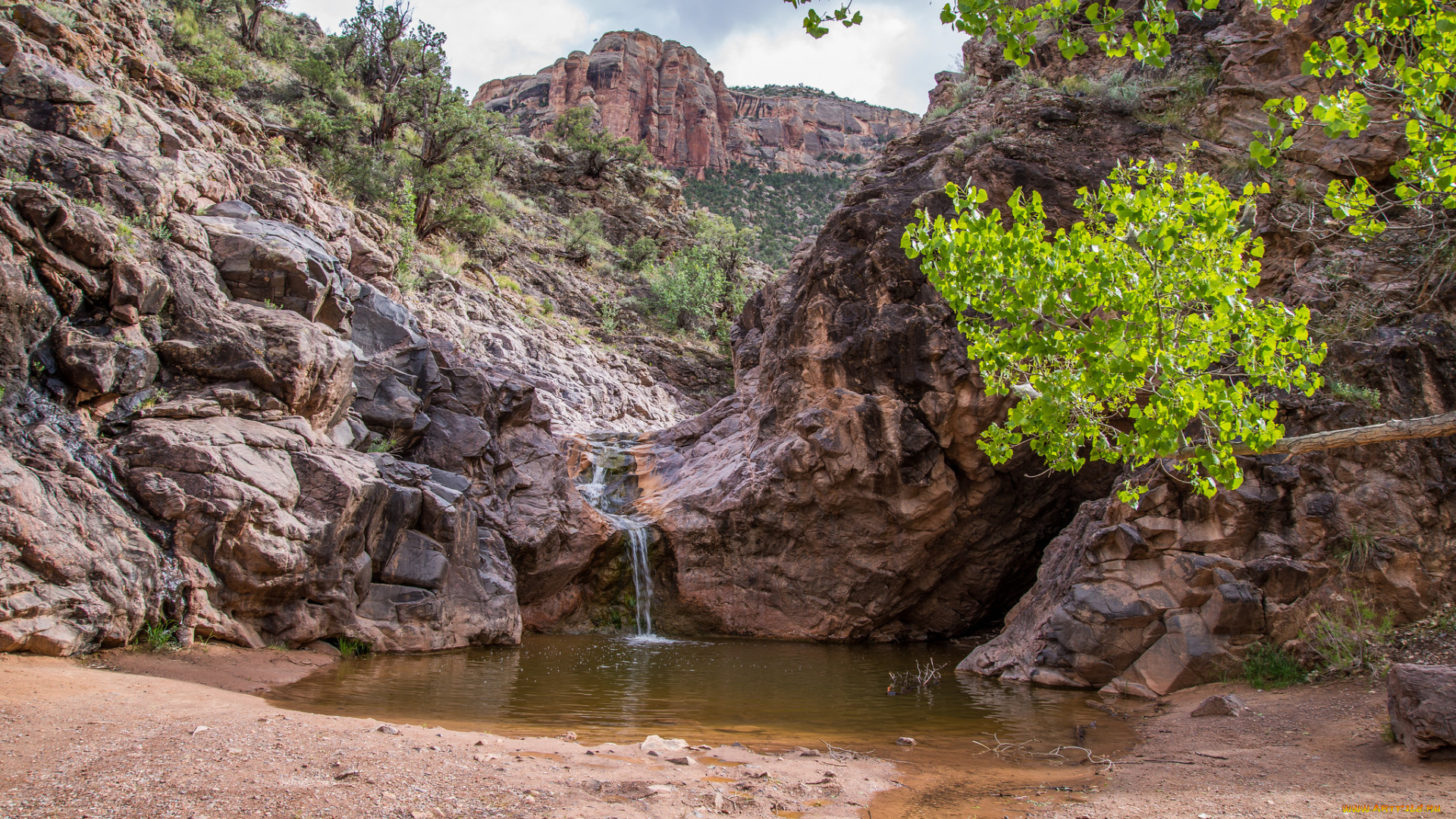 природа, водопады, простор