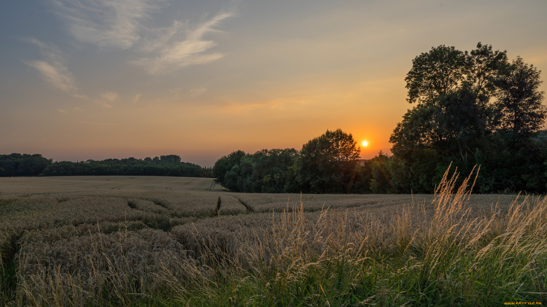 природа, восходы, закаты, рассвет