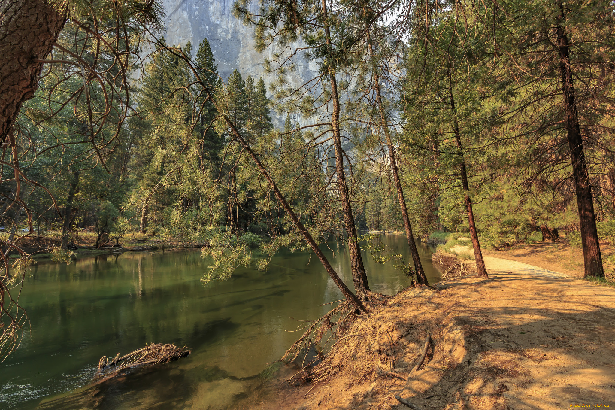 природа, реки, озера, простор