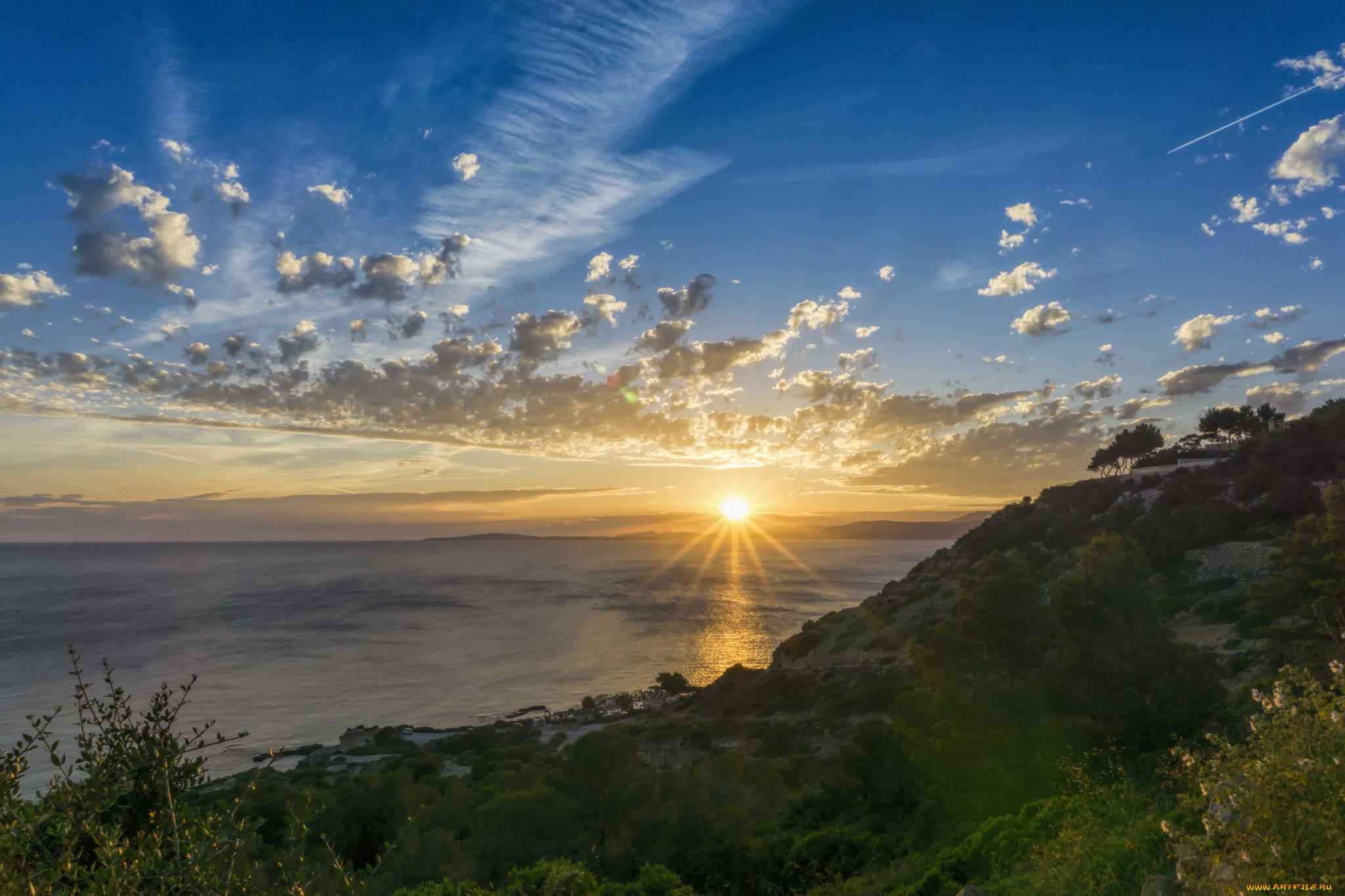 природа, восходы, закаты, рассвет