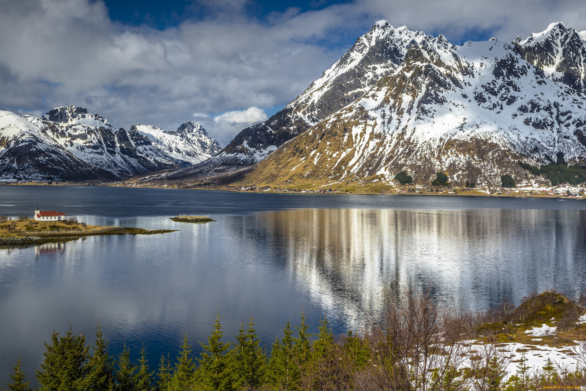 природа, реки, озера, река, лес