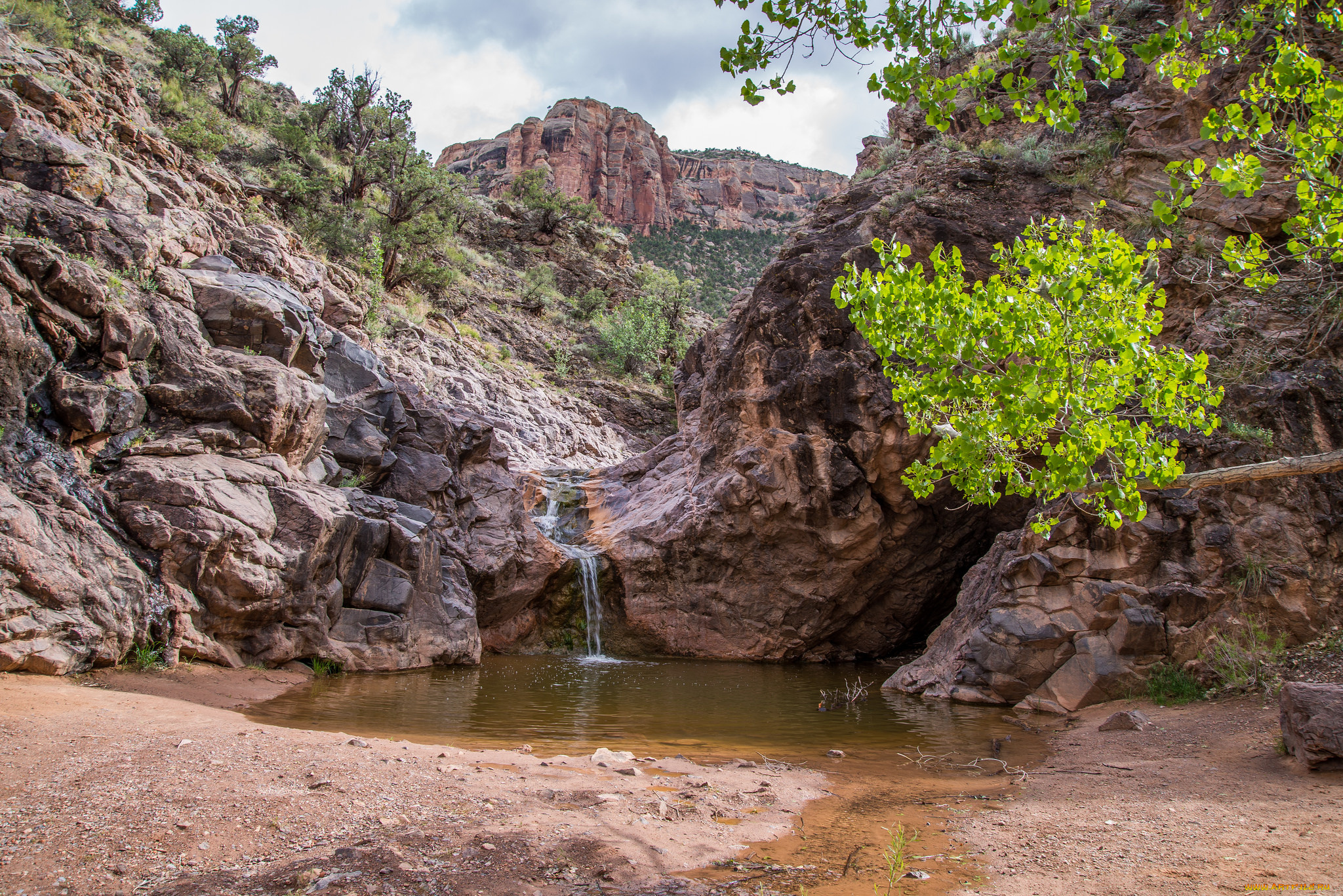 природа, водопады, простор