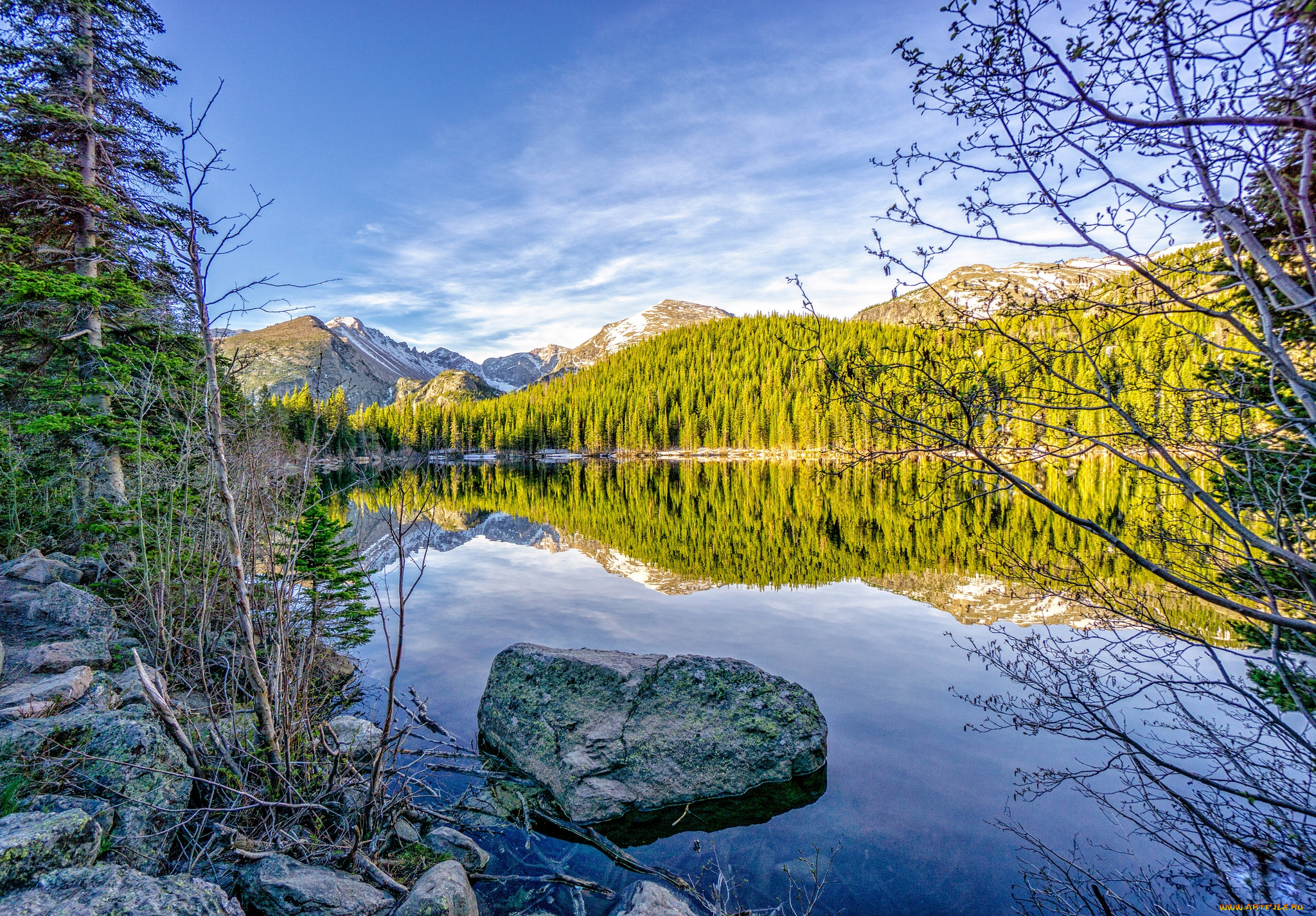 природа, реки, озера, река, лес