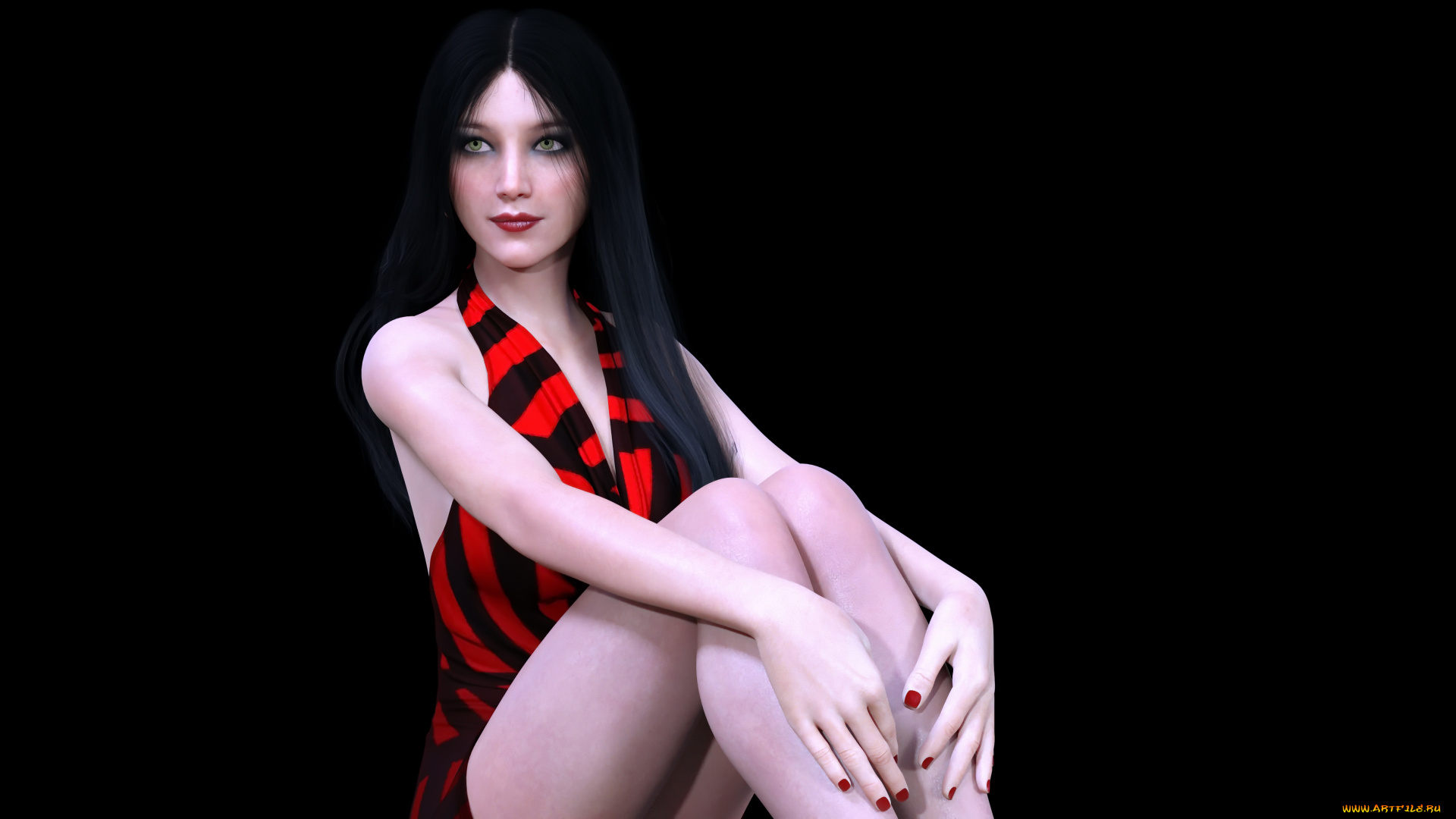 3д, графика, люди, , people, фон, взгляд, девушка