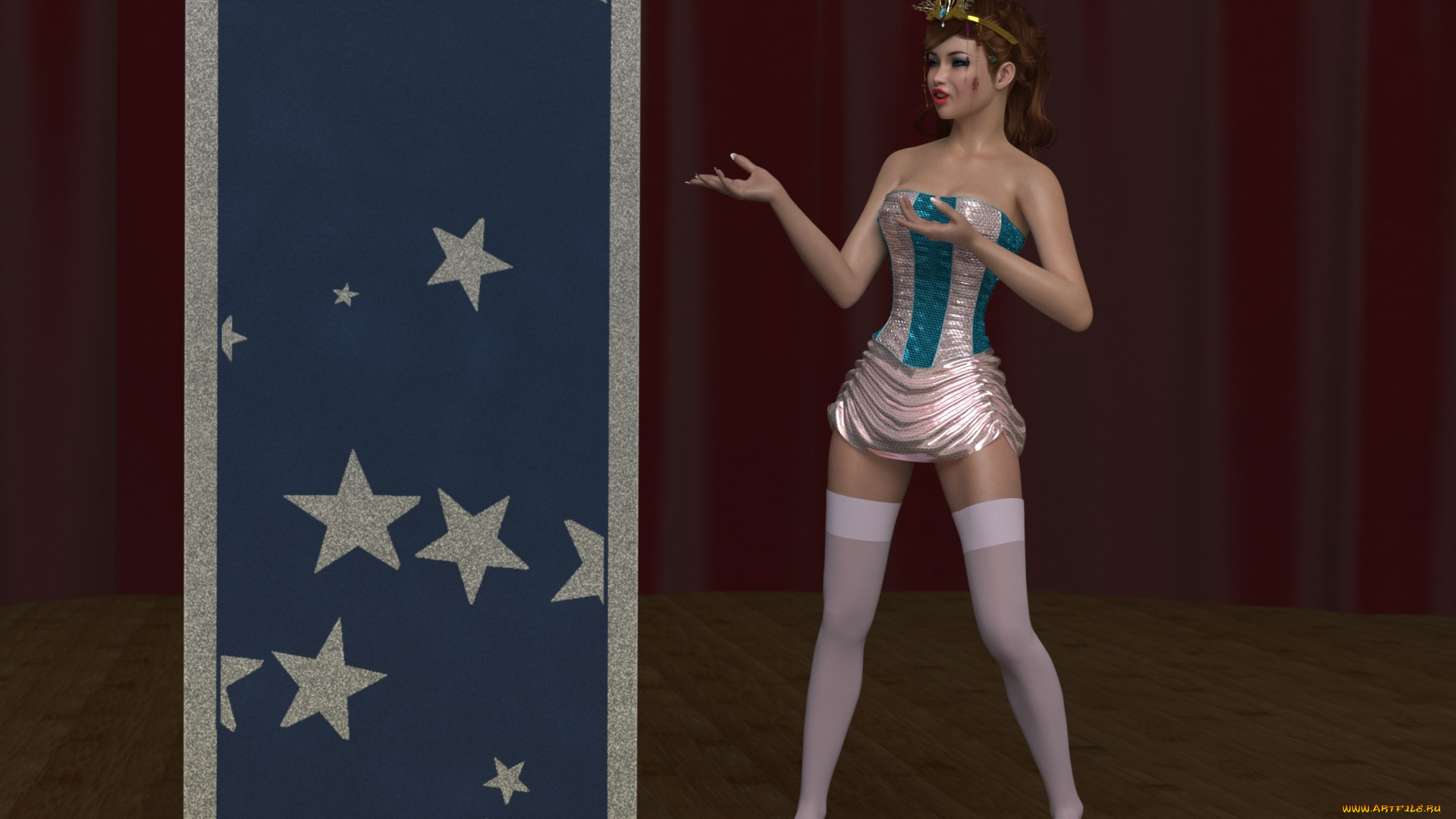 3д, графика, люди, , people, девушка, взгляд, фон