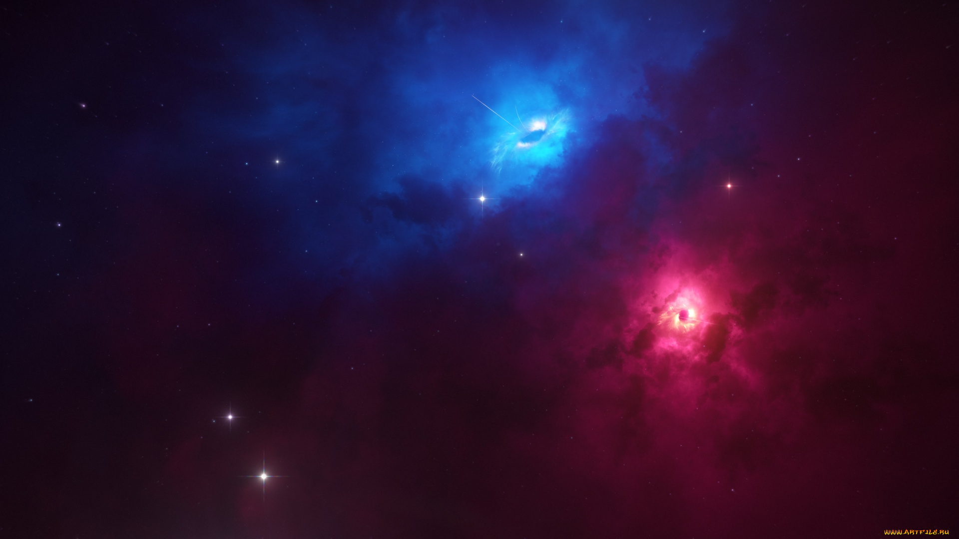 космос, квазары, звезды, галактика, вселенная, планеты