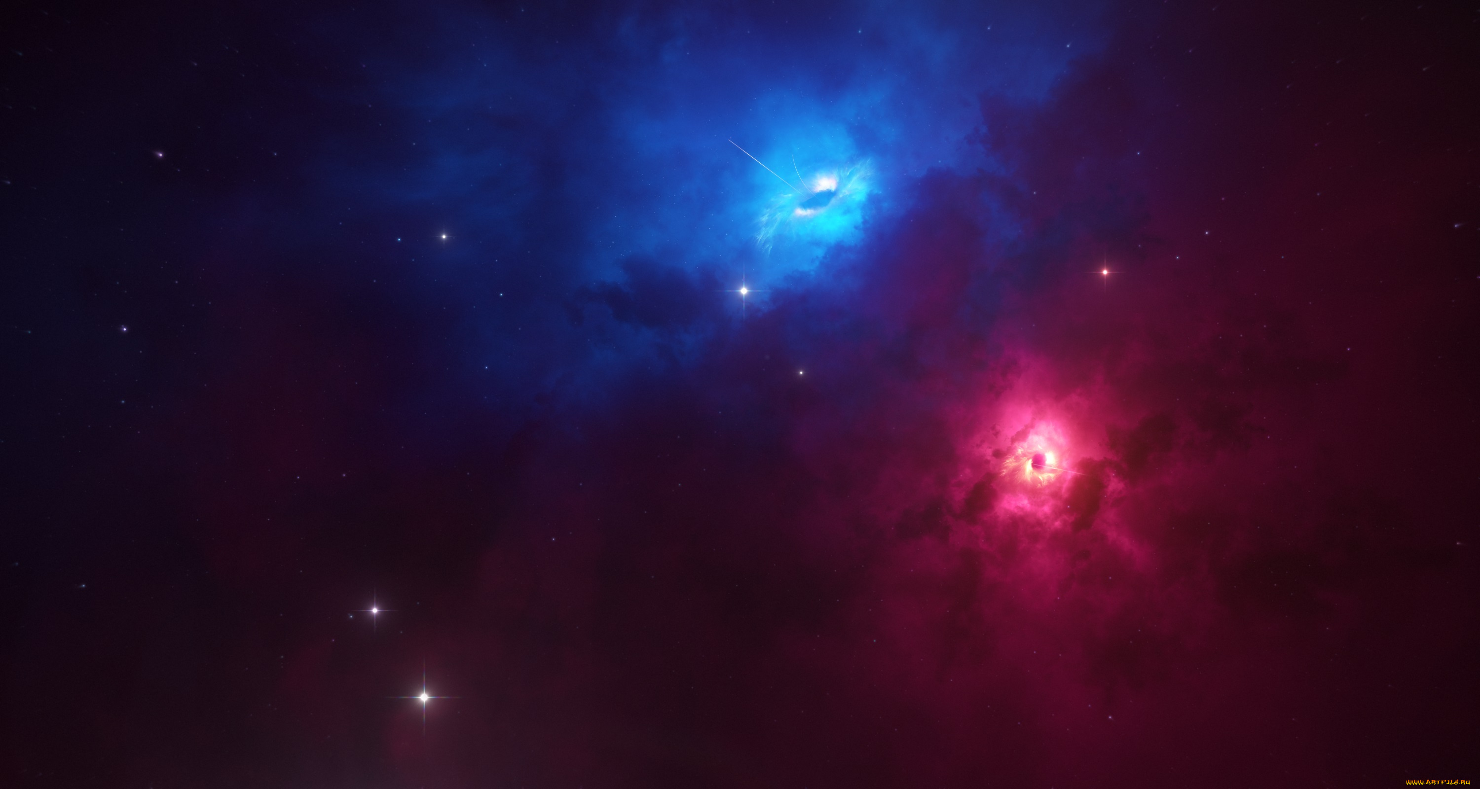 космос, квазары, звезды, галактика, вселенная, планеты