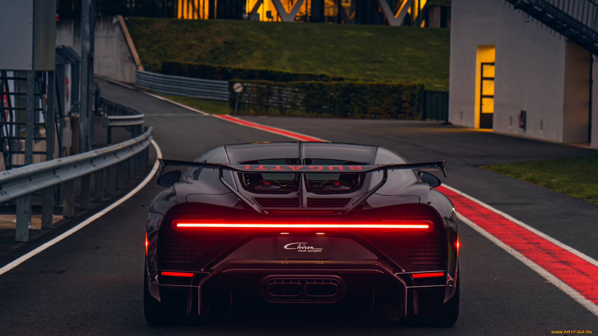 автомобили, bugatti, гиперкар, chiron, pur, sport, 2022, вид, сзади, экстерьер, роскошный, суперкар