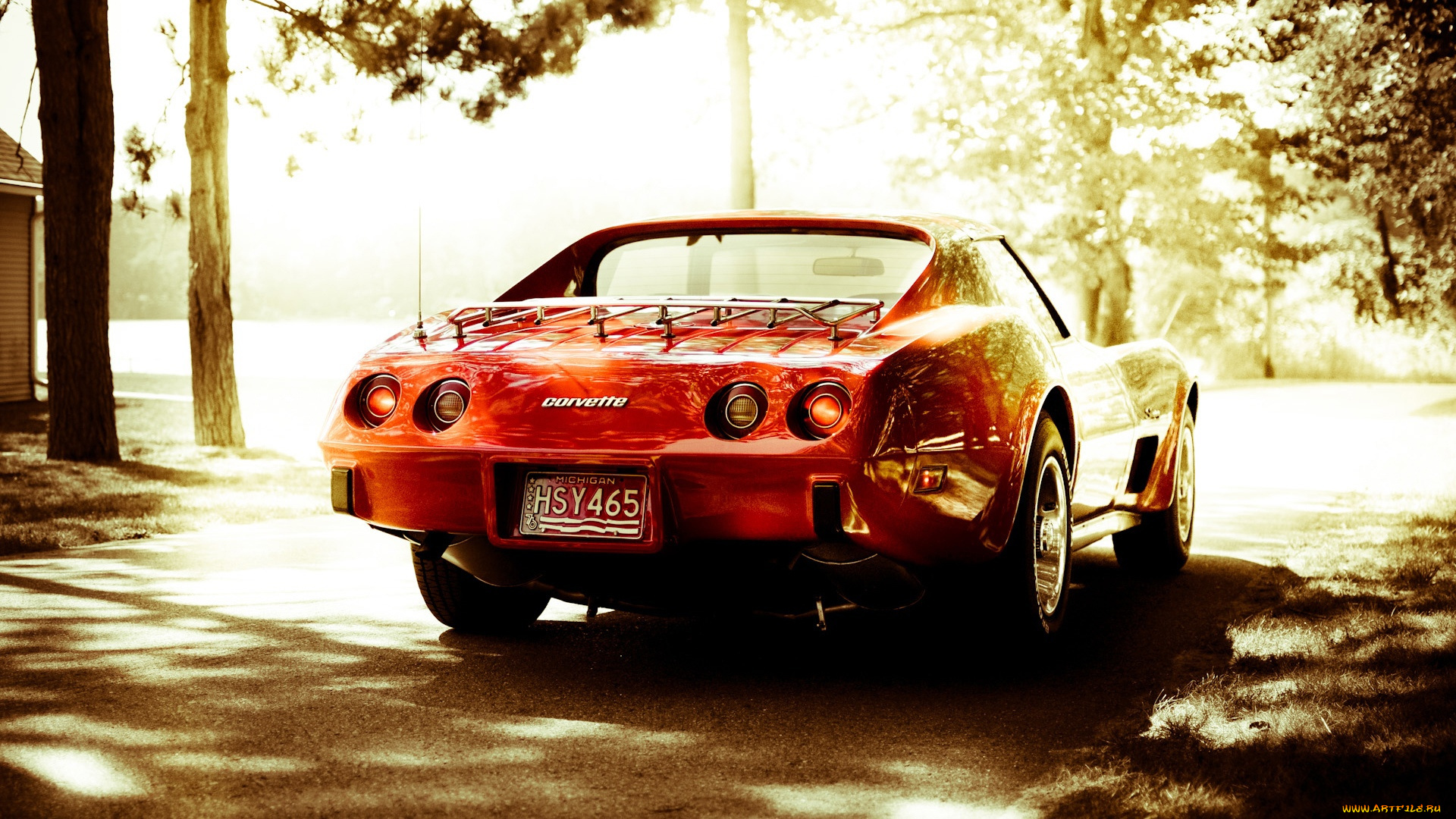 автомобили, corvette, 1976, chevrolet, stingray