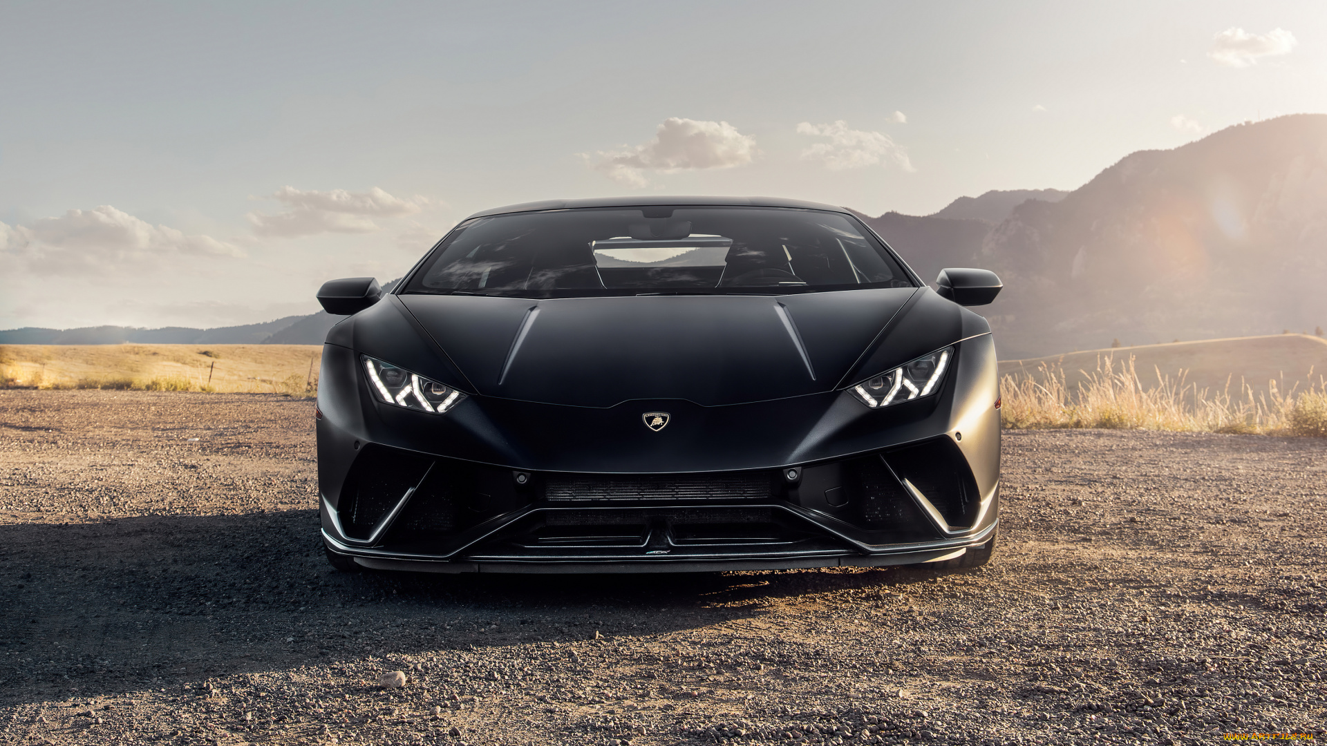 автомобили, lamborghini, 2021, huracan, performante, гиперкар, черный, вид, спереди