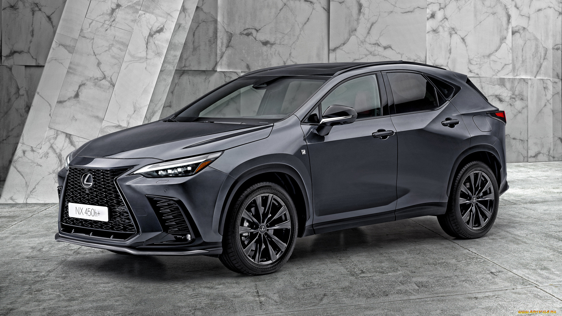 автомобили, lexus, 2022, nx, 450h, f, sport, 4k, вид, спереди, экстерьер, новый, серый, японские, кроссовер