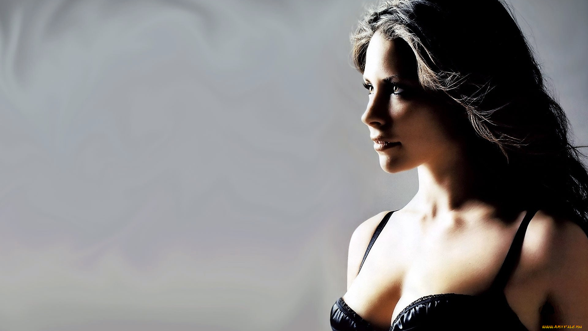 девушки, evangeline, lilly, актриса, брюнетка, лицо