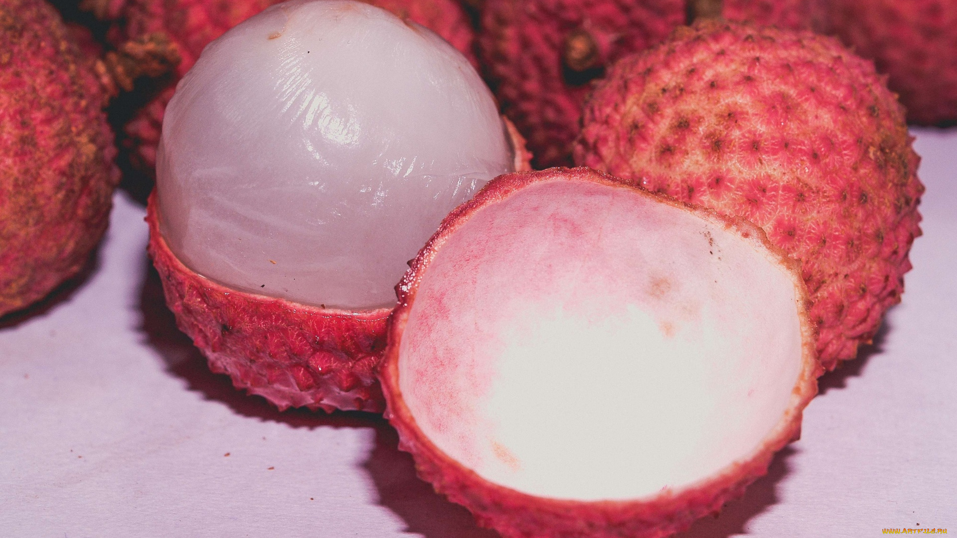 еда, личи, экзотический, фрукт