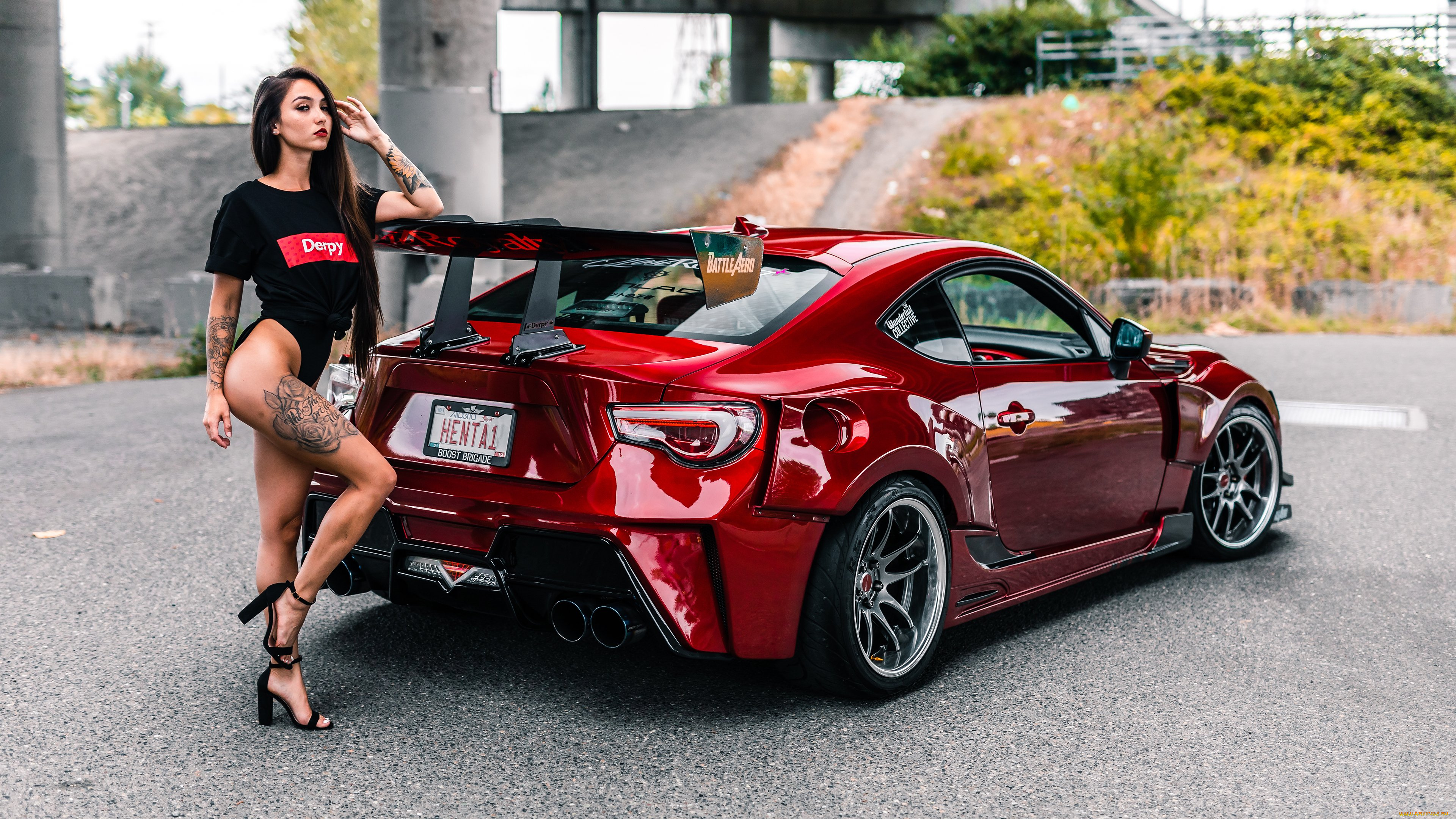 автомобили, -авто, с, девушками, scion, frs