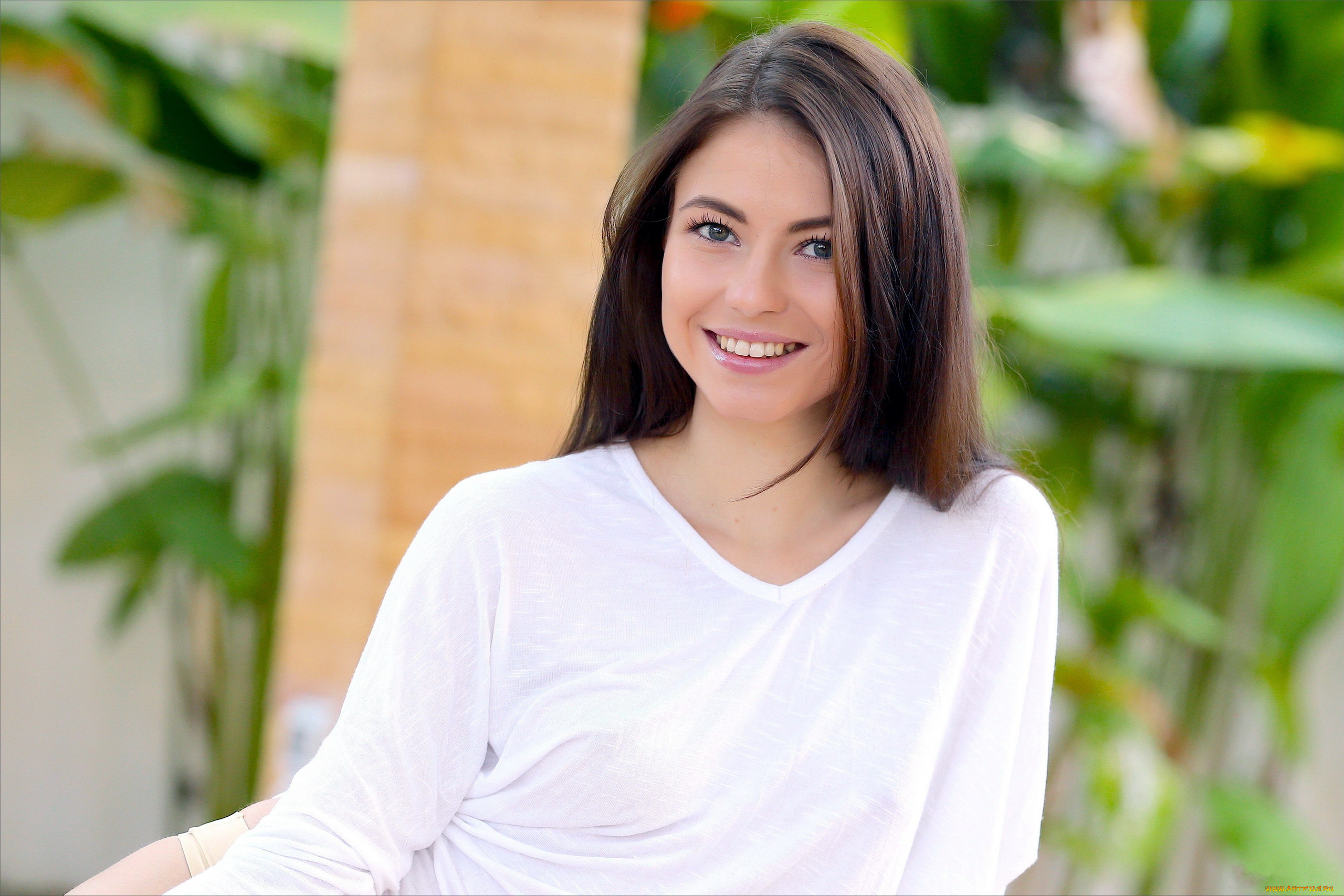 девушки, jenna, kseniya, улыбка