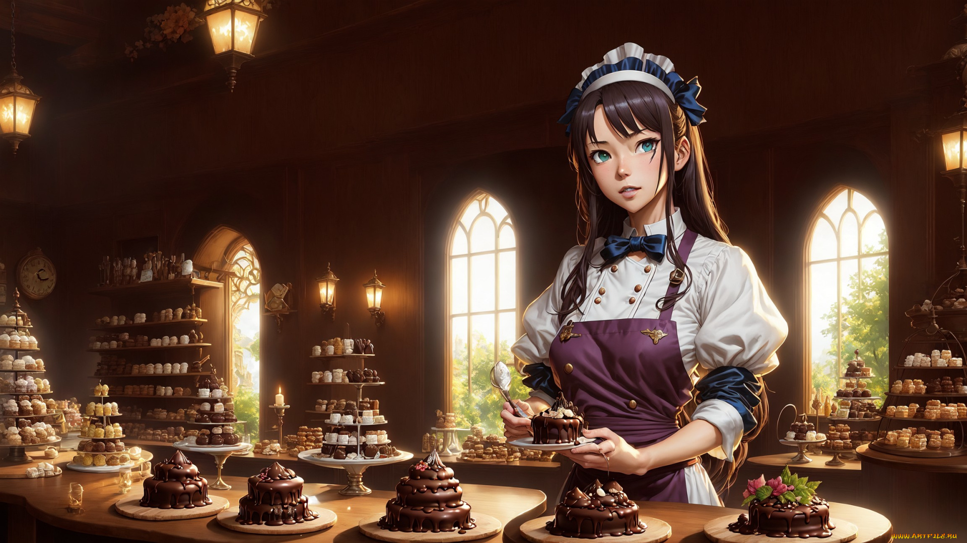 аниме, город, , улицы, , интерьер, , здания, нейросети, графика, нейроарт, ai, art, нейронные, сети, рисунки, нейро, искусство