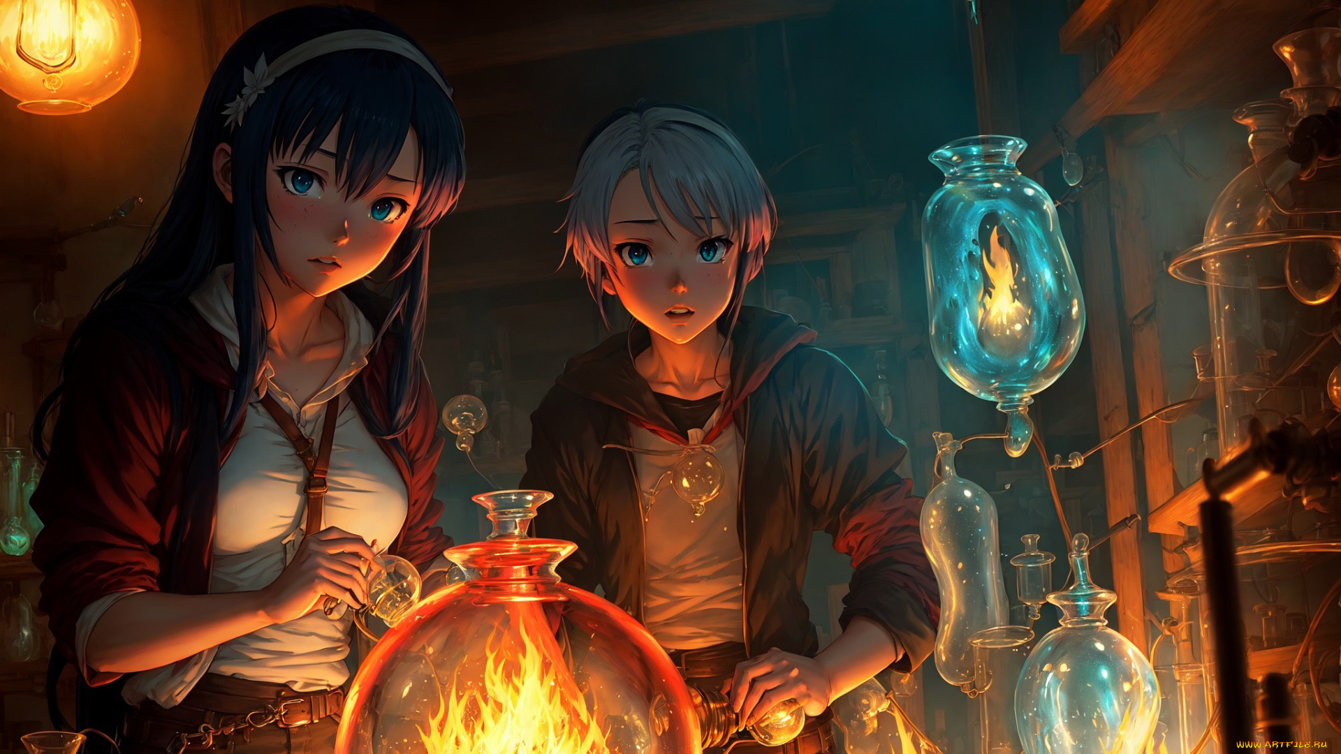 аниме, магия, , колдовство, , halloween, нейросети, графика, нейроарт, ai, art, нейронные, сети, рисунки, нейро, искусство