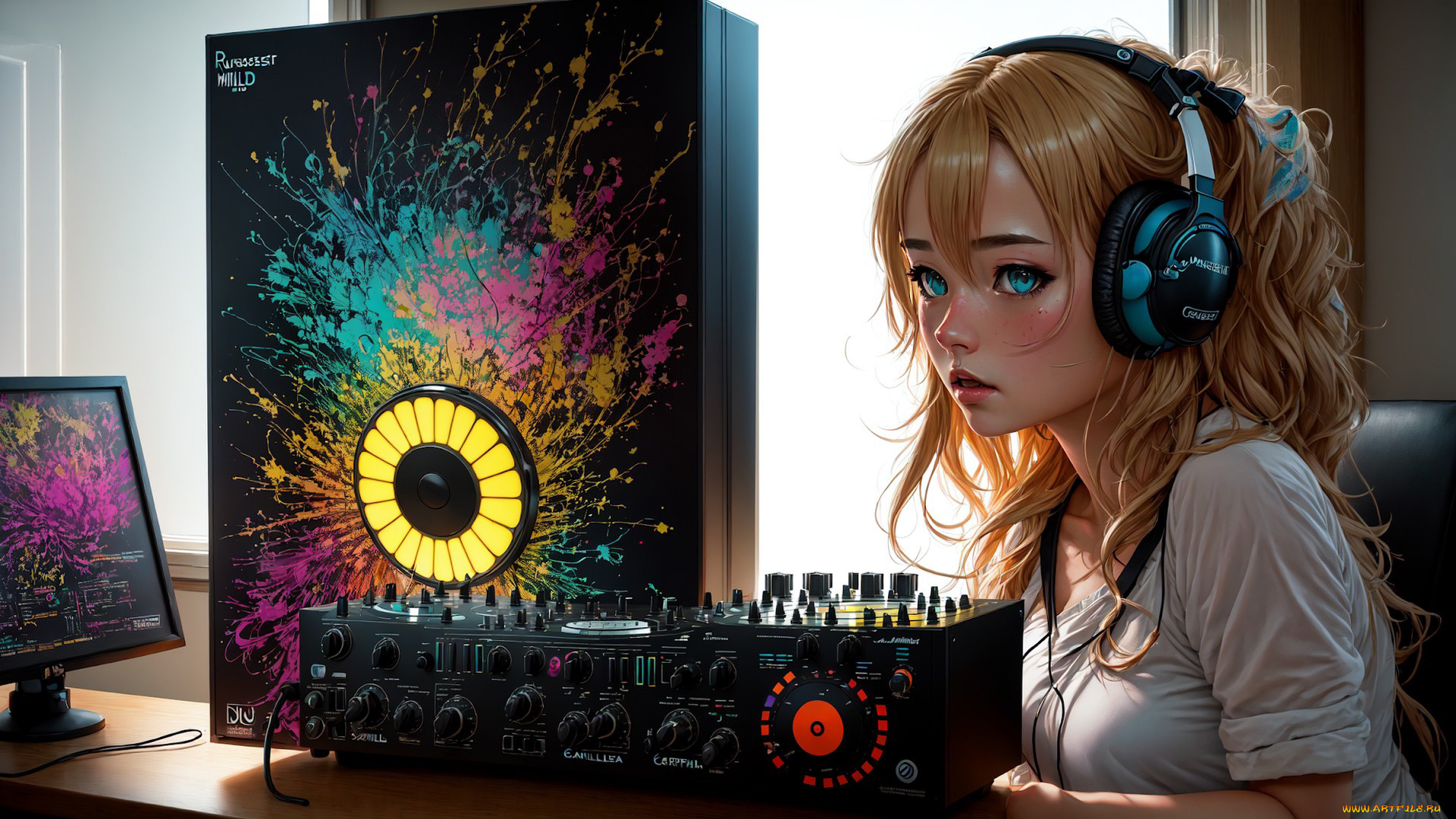 аниме, музыка, нейросети, графика, нейроарт, ai, art, нейронные, сети, рисунки, нейро, искусство