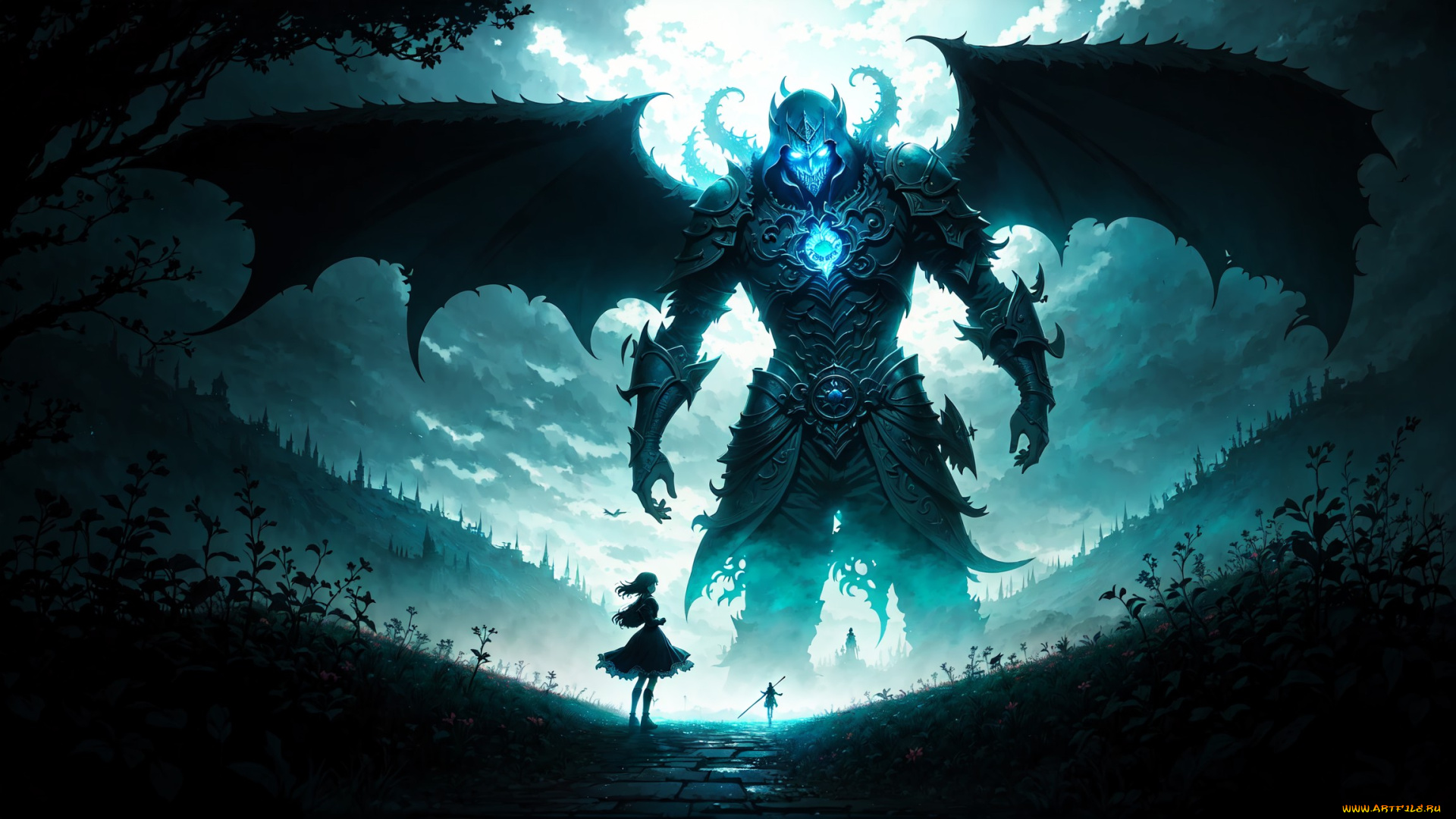 фэнтези, демоны, нейросети, графика, нейроарт, ai, art, нейронные, сети, рисунки, нейро, искусство