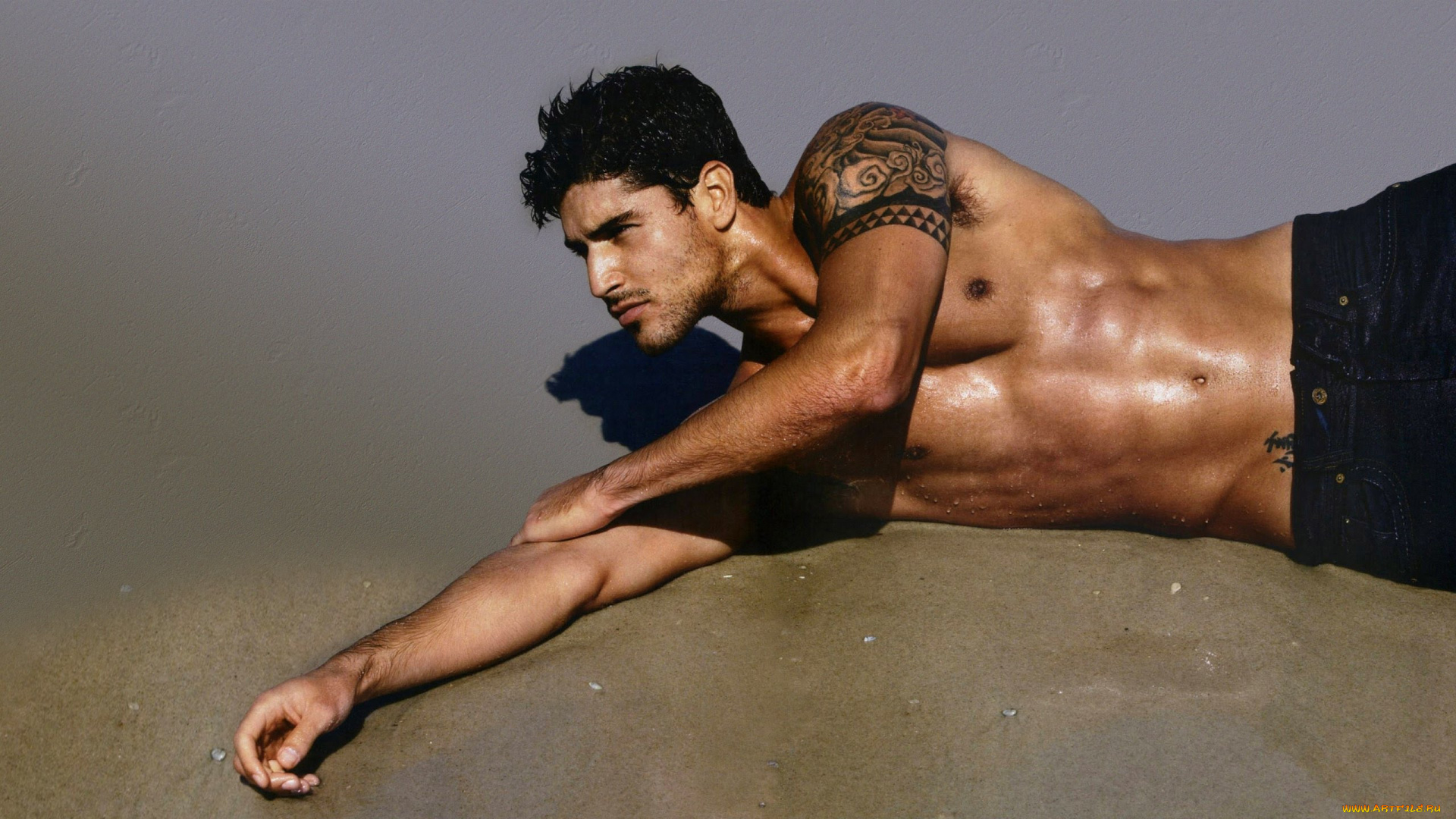 мужчины, -unsort, брюнет, тату